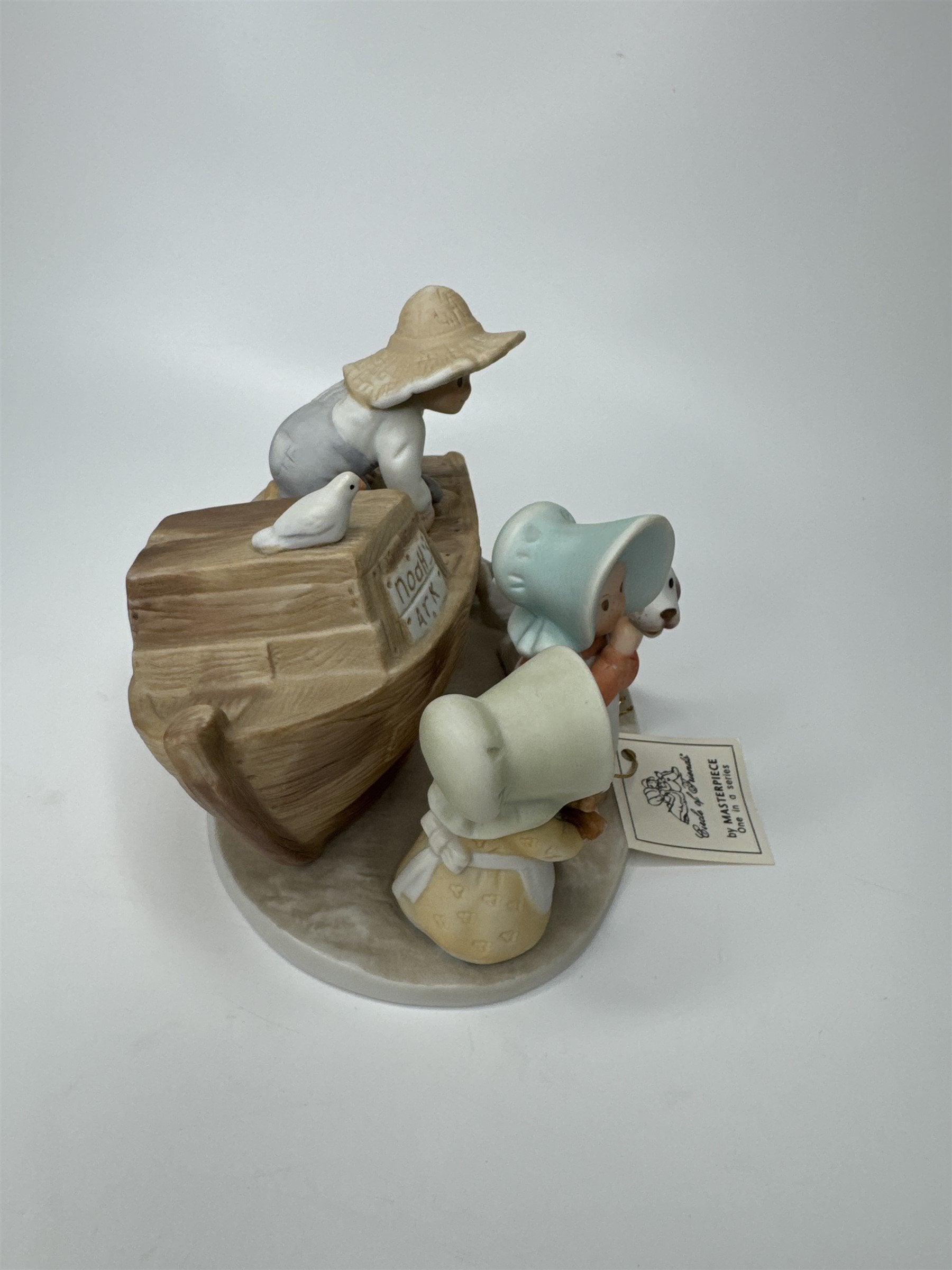 Vintage 1995 HOMCO Circle of Friends Masterpiece Noah's Ark Hebrews 11:7