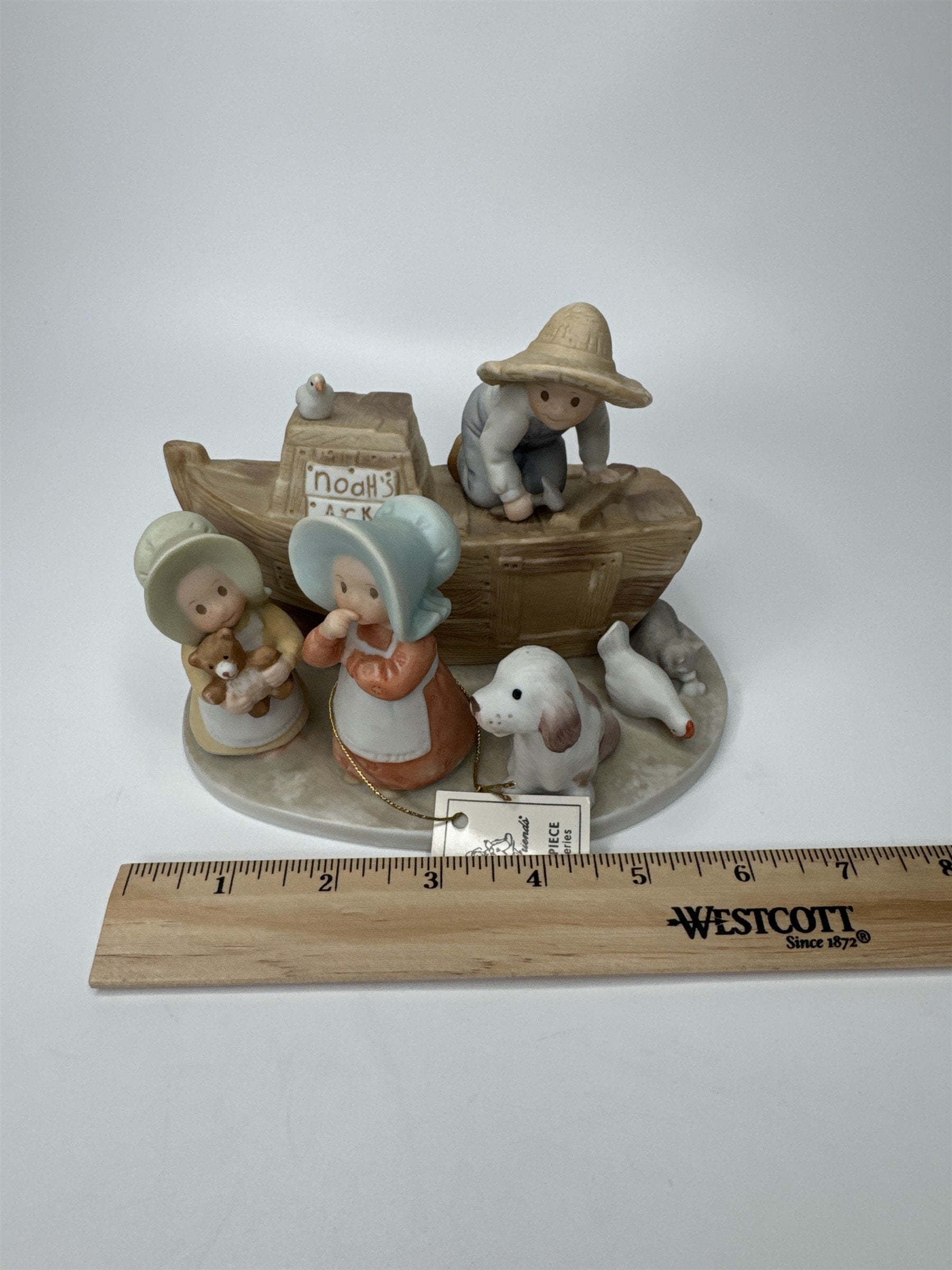 Vintage 1995 HOMCO Circle of Friends Masterpiece Noah's Ark Hebrews 11:7