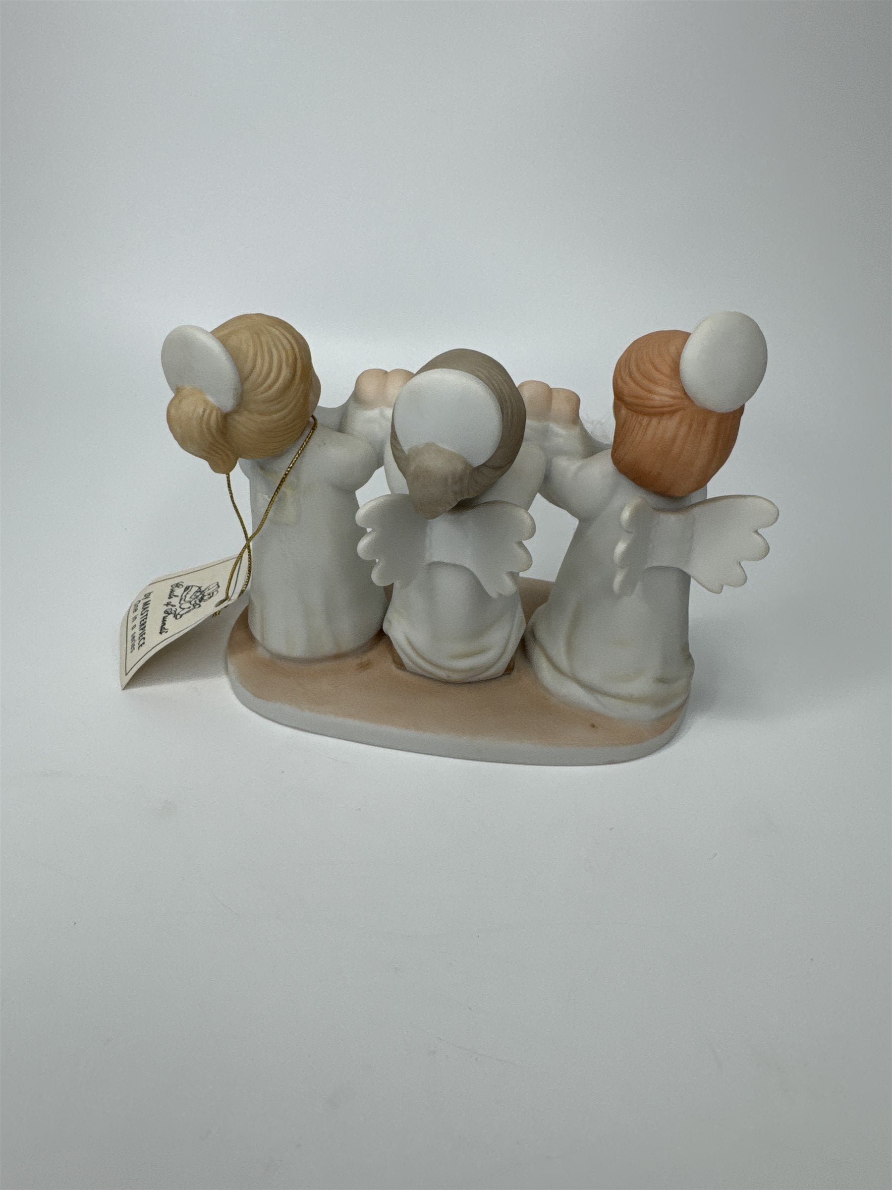 Vintage 1995 HOMCO Circle of Friends Masterpiece Angels on High! Luke 2:14