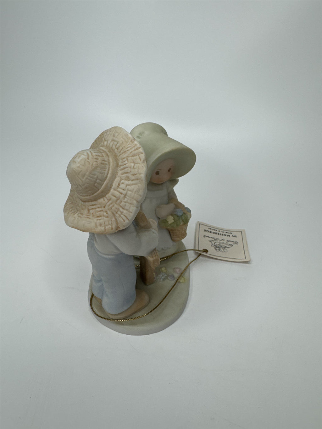 Vintage 1993 HOMCO Masterpiece Circle of Friends I BELIEVE! Cross Luke 24:6