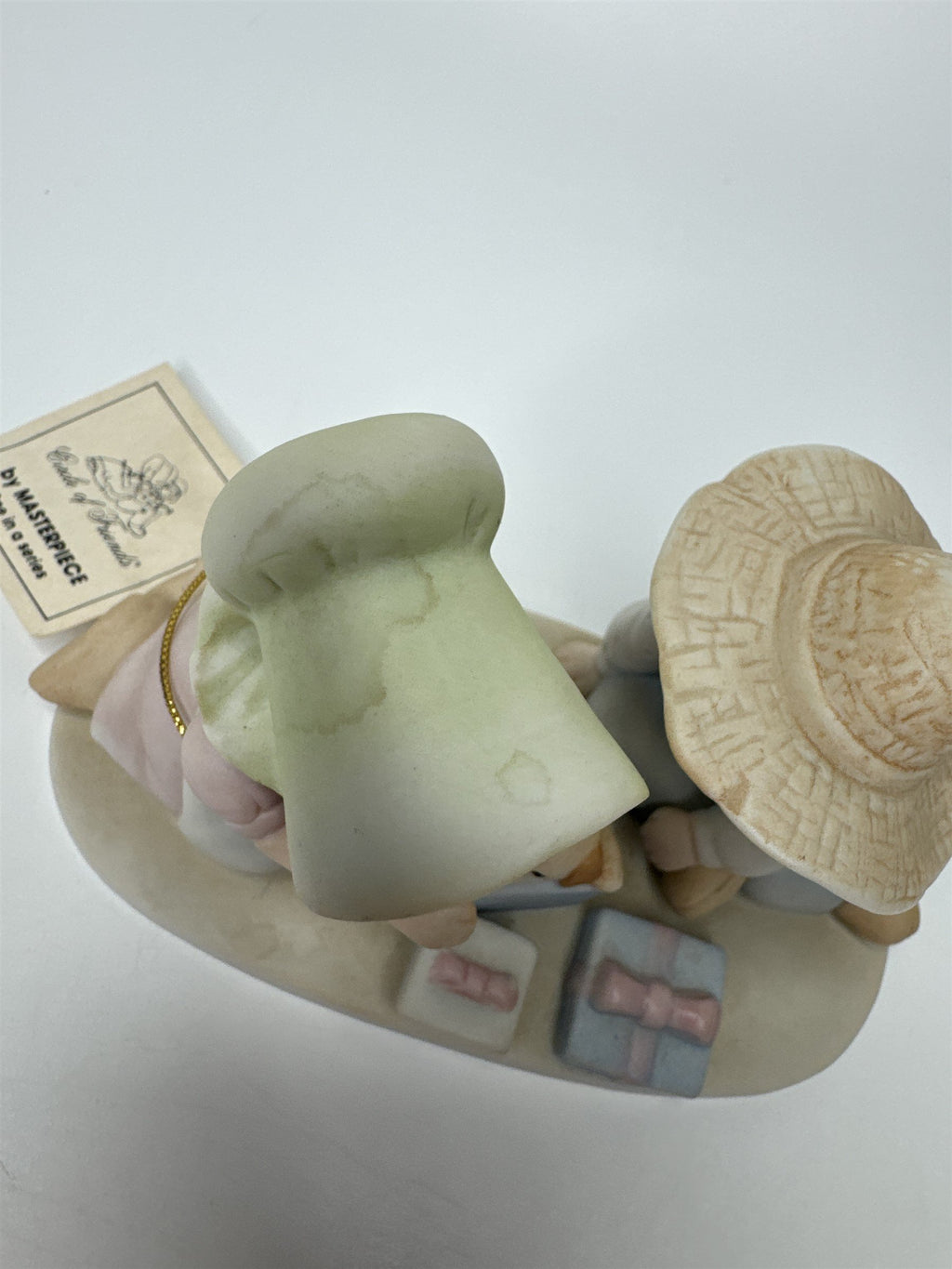 Vintage 1991 HOMCO Masterpiece Circle of Friends The Perfect Gift James 1:17