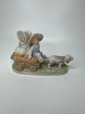 Vintage 1993 HOMCO Circle of Friends Masterpiece Fall's Bounty Psalms 126:3
