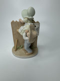 Vintage 1993 HOMCO Circle of Friends Masterpiece The Home Run! Eccl. 4:9 Fence