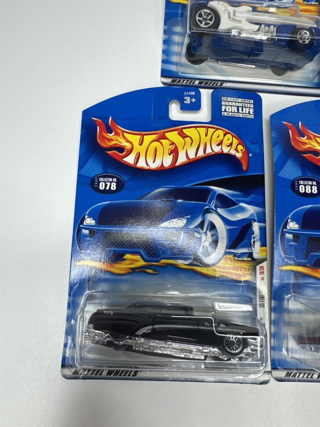 Lot of 5 Hot Wheels Mattel Wheels 1999-2000 Die Cast Metal Collectible Race Cars