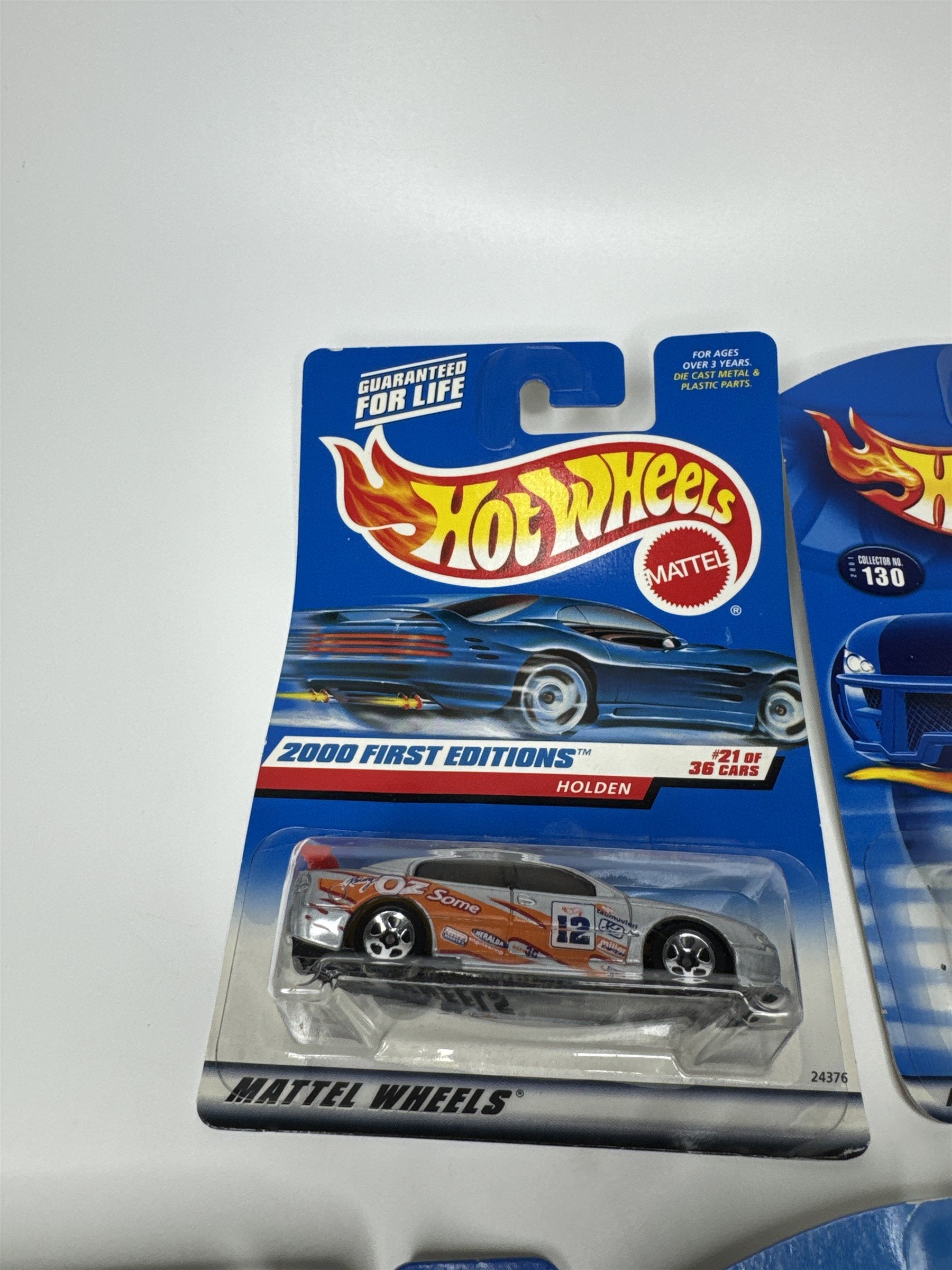 Lot of 5 Hot Wheels Mattel Wheels 1999-2000 Die Cast Metal Collectible Race Cars