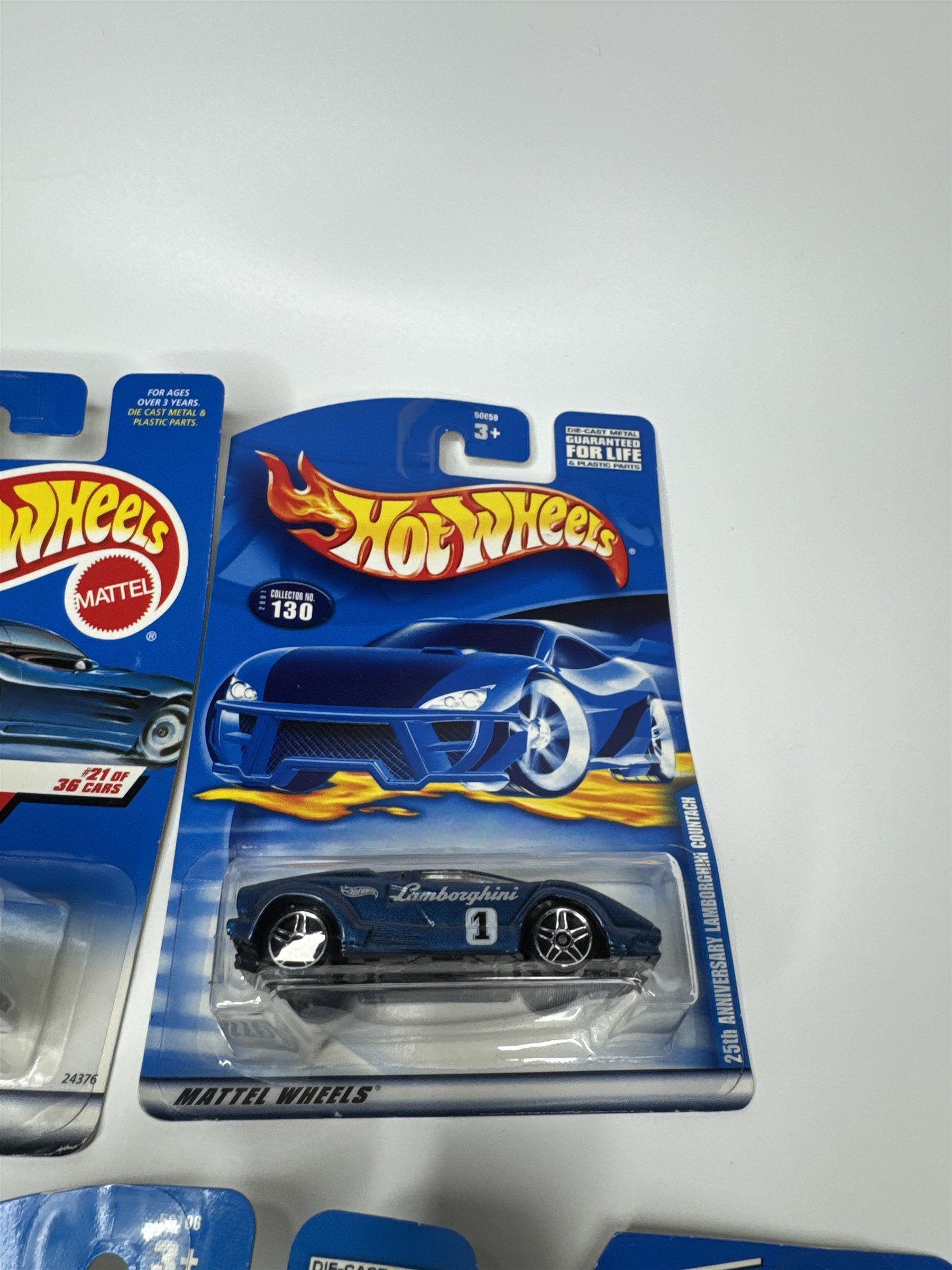 Lot of 5 Hot Wheels Mattel Wheels 1999-2000 Die Cast Metal Collectible Race Cars