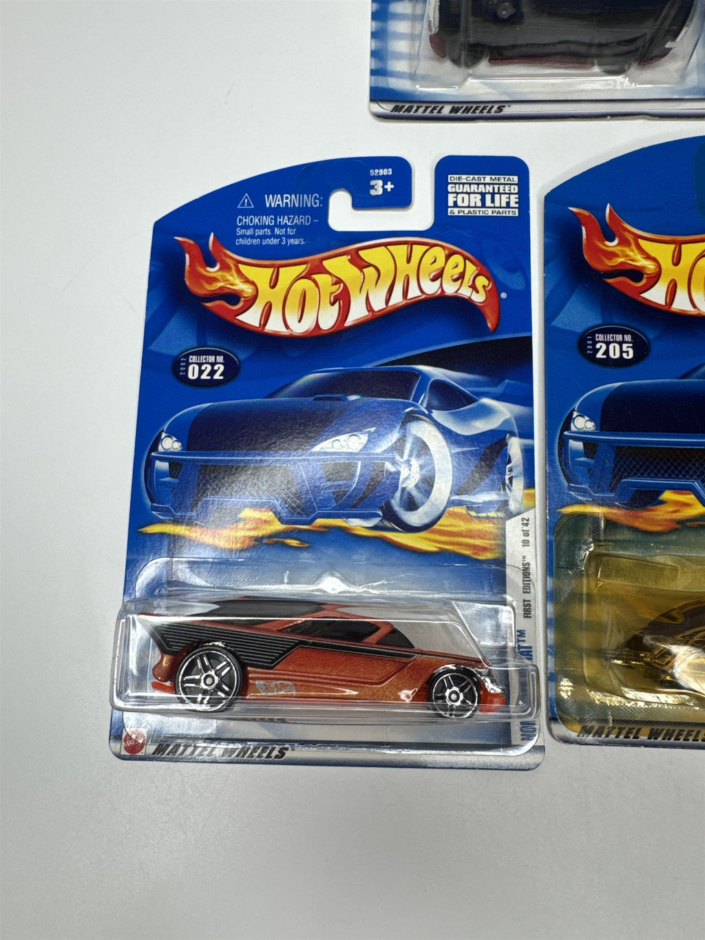 Lot of 5 Hot Wheels Mattel Wheels 2000-2001 Die Cast Metal Collectible Race Cars