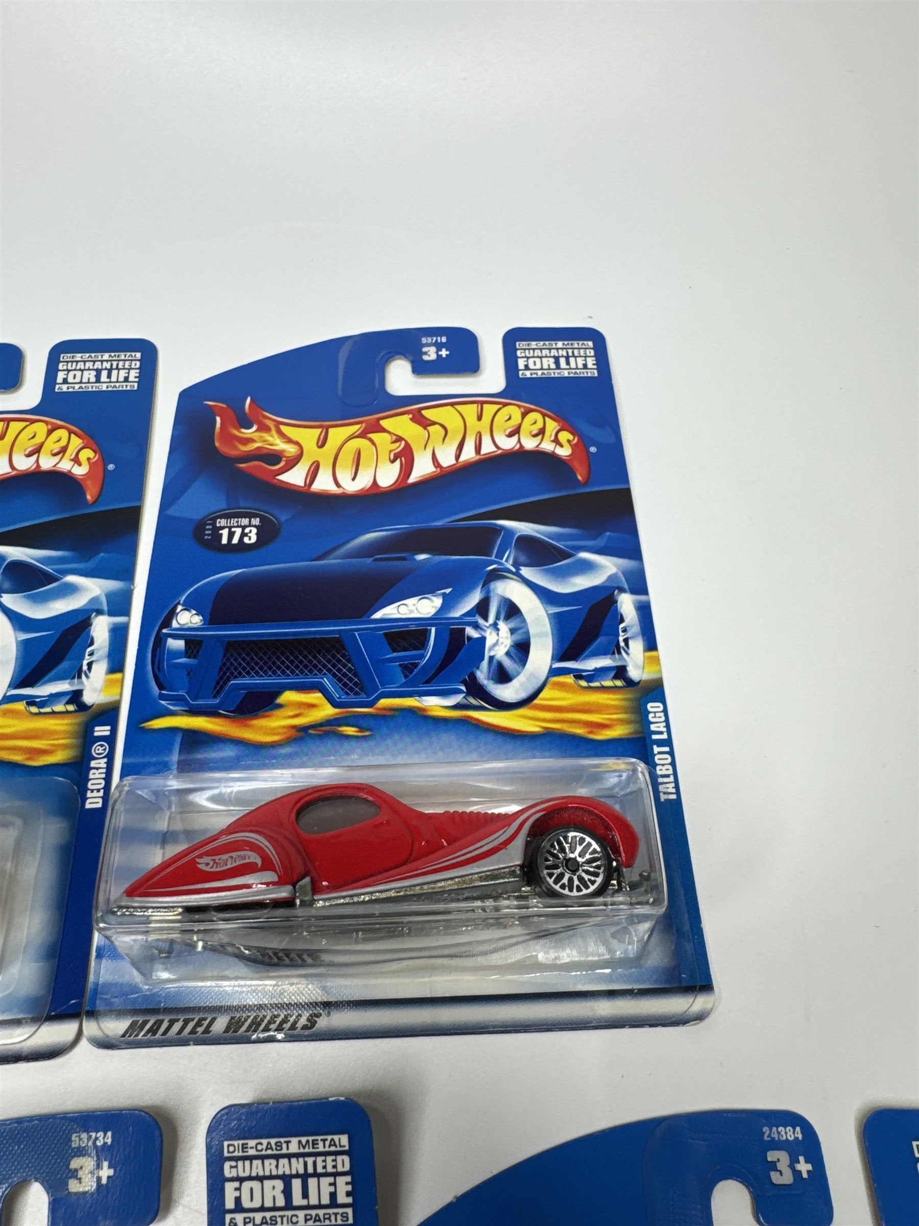 Lot of 5 Hot Wheels Mattel Wheels 2000-2001 Die Cast Metal Collectible Race Cars