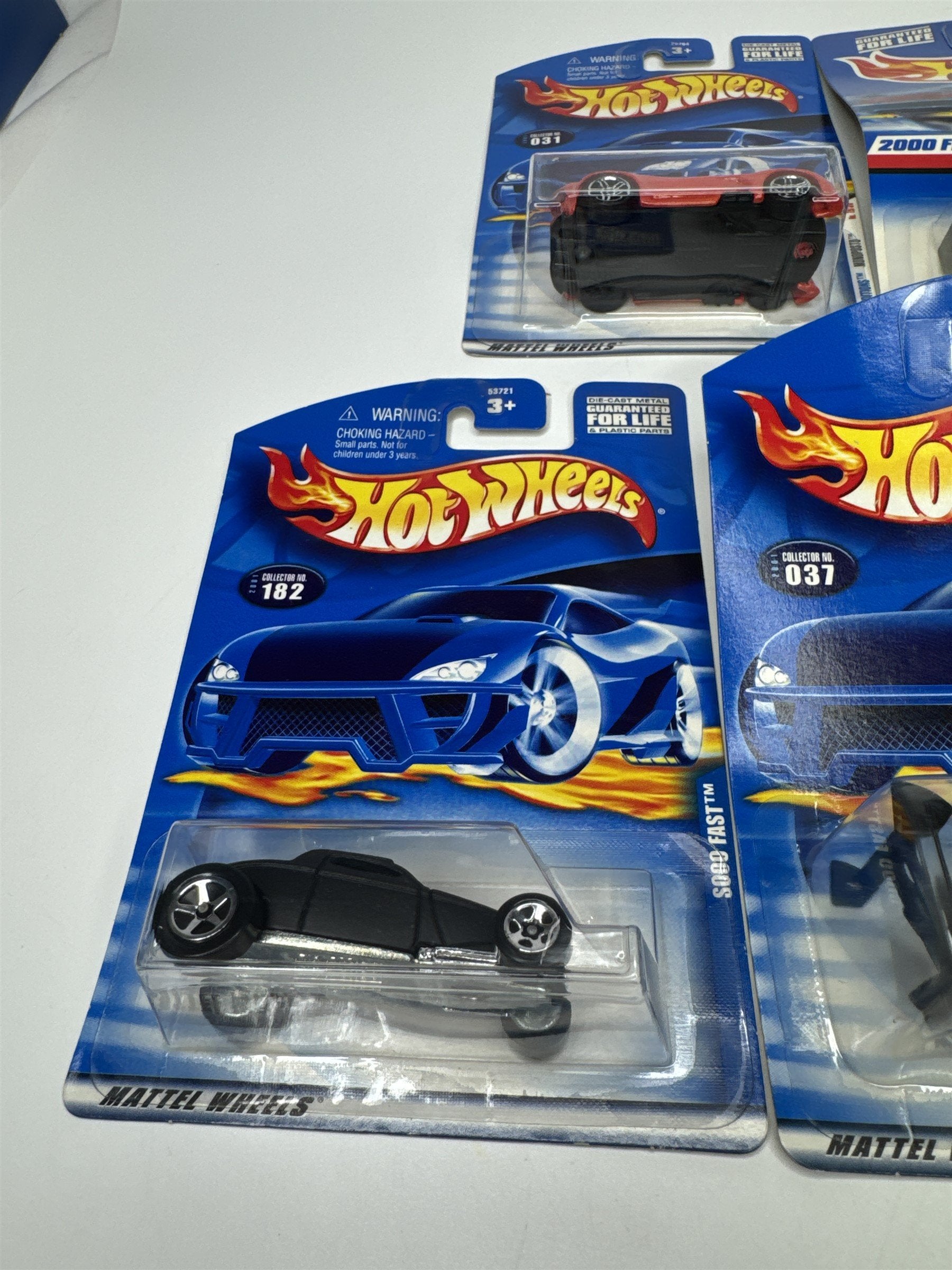 Lot of 5 Hot Wheels Mattel Wheels 1999-2000 Die Cast Metal Collectible Race Cars