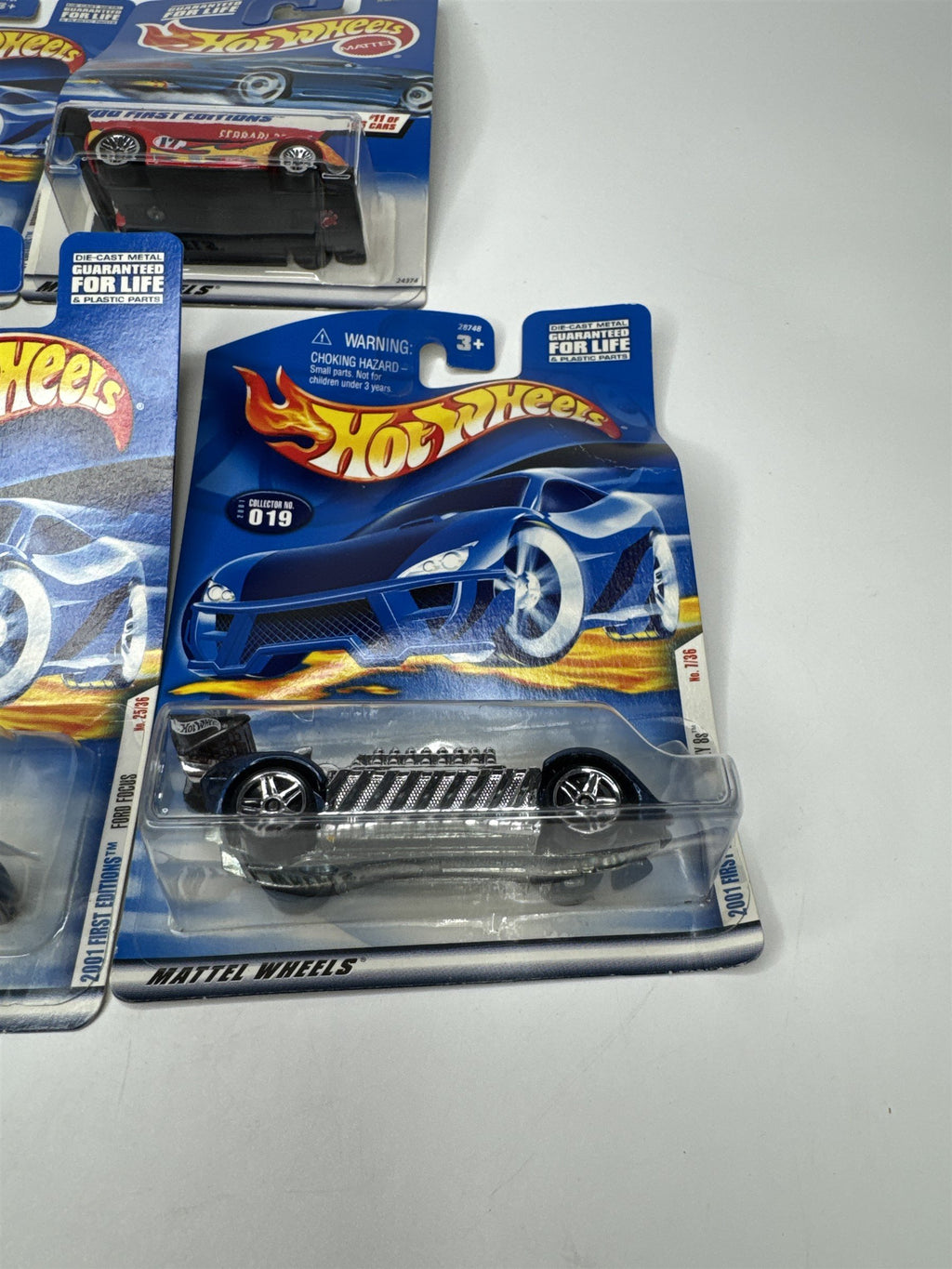 Lot of 5 Hot Wheels Mattel Wheels 1999-2000 Die Cast Metal Collectible Race Cars
