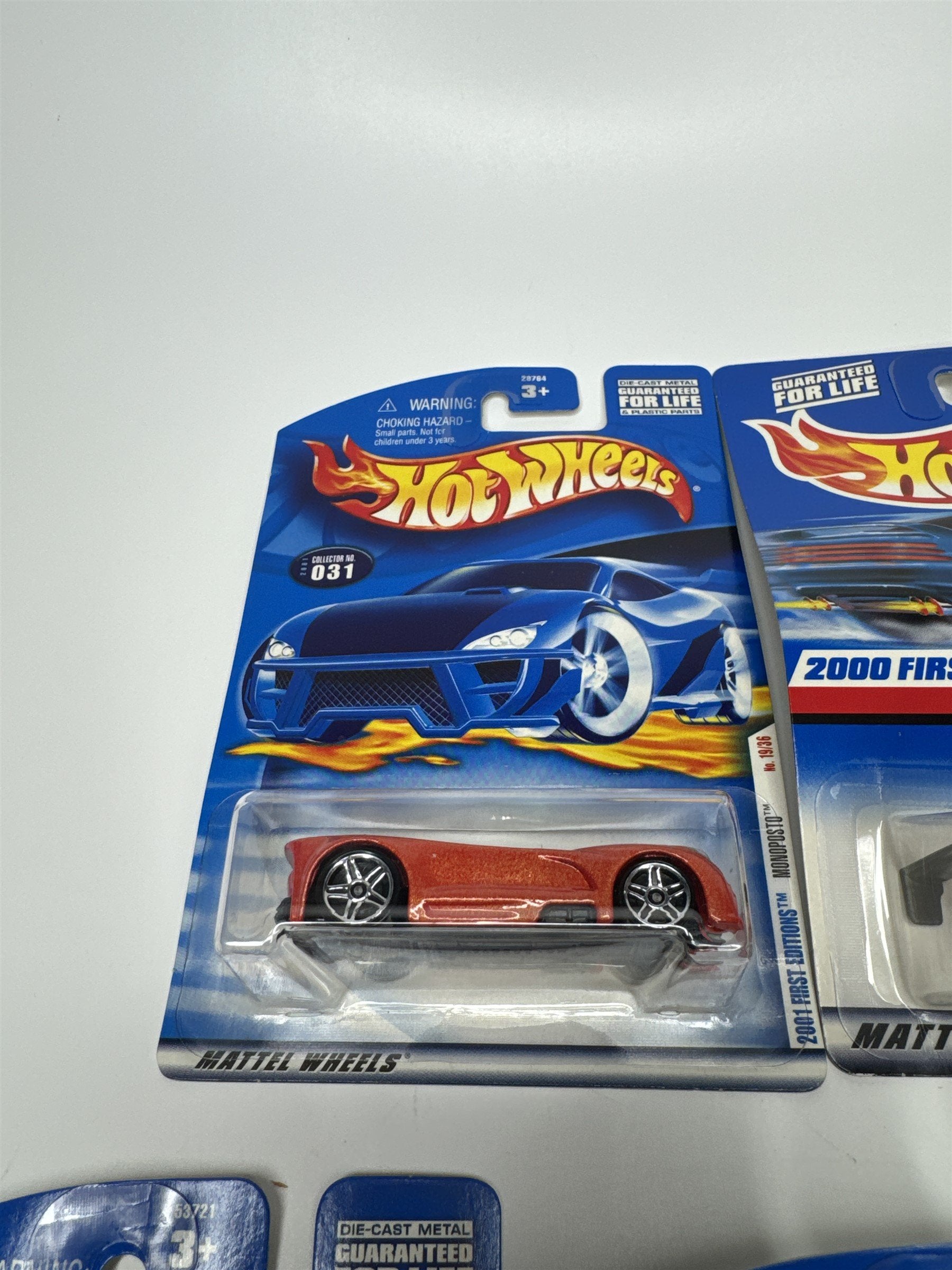Lot of 5 Hot Wheels Mattel Wheels 1999-2000 Die Cast Metal Collectible Race Cars