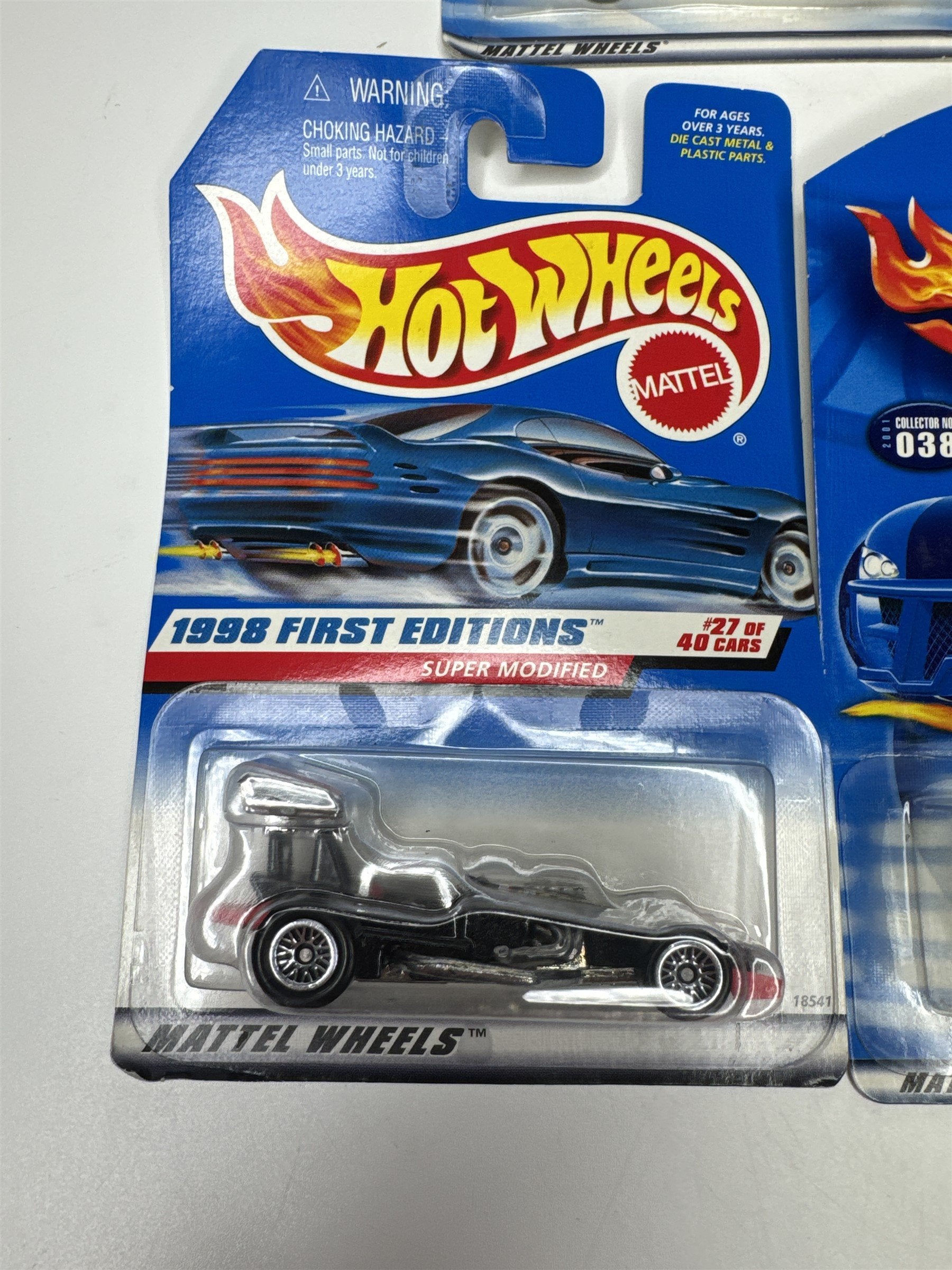 Lot of 5 Hot Wheels Mattel Wheels 1997-2000 Die Cast Metal Collectible Race Cars