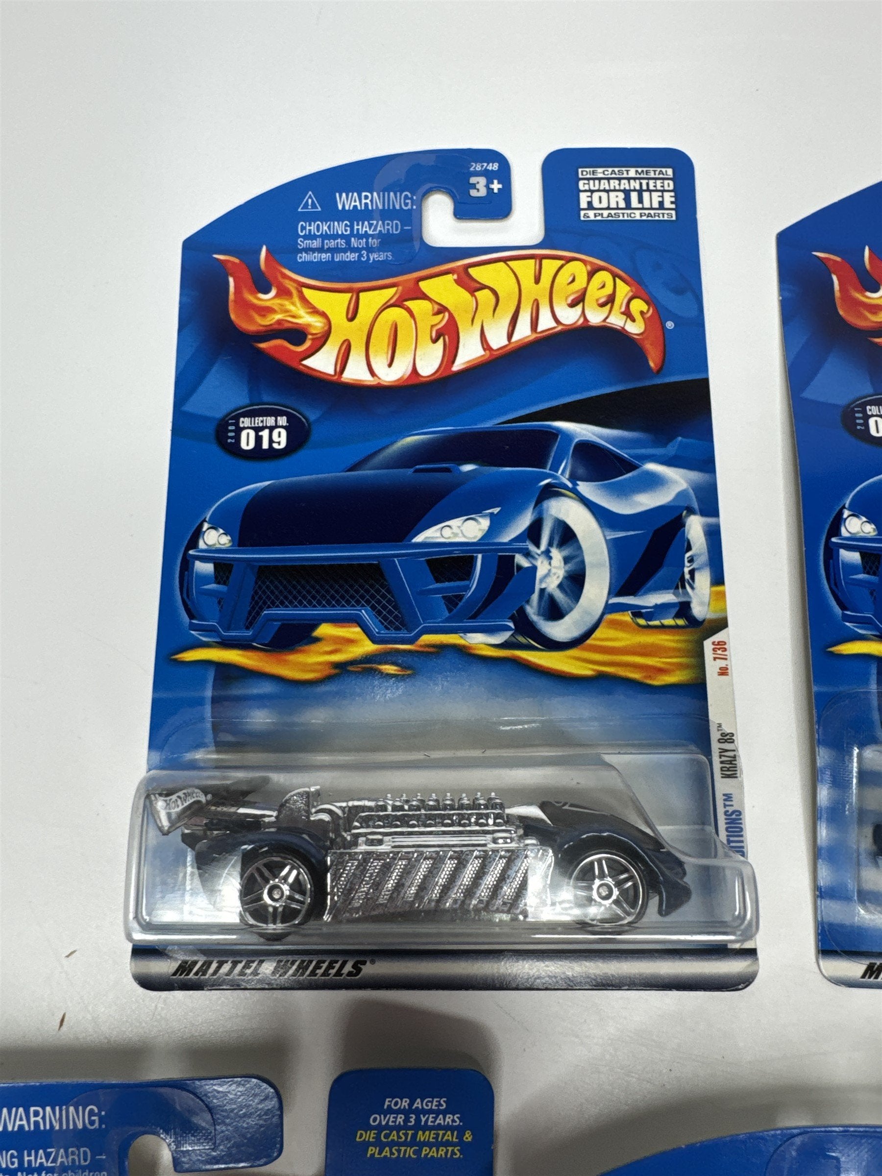 Lot of 5 Hot Wheels Mattel Wheels 1997-2000 Die Cast Metal Collectible Race Cars
