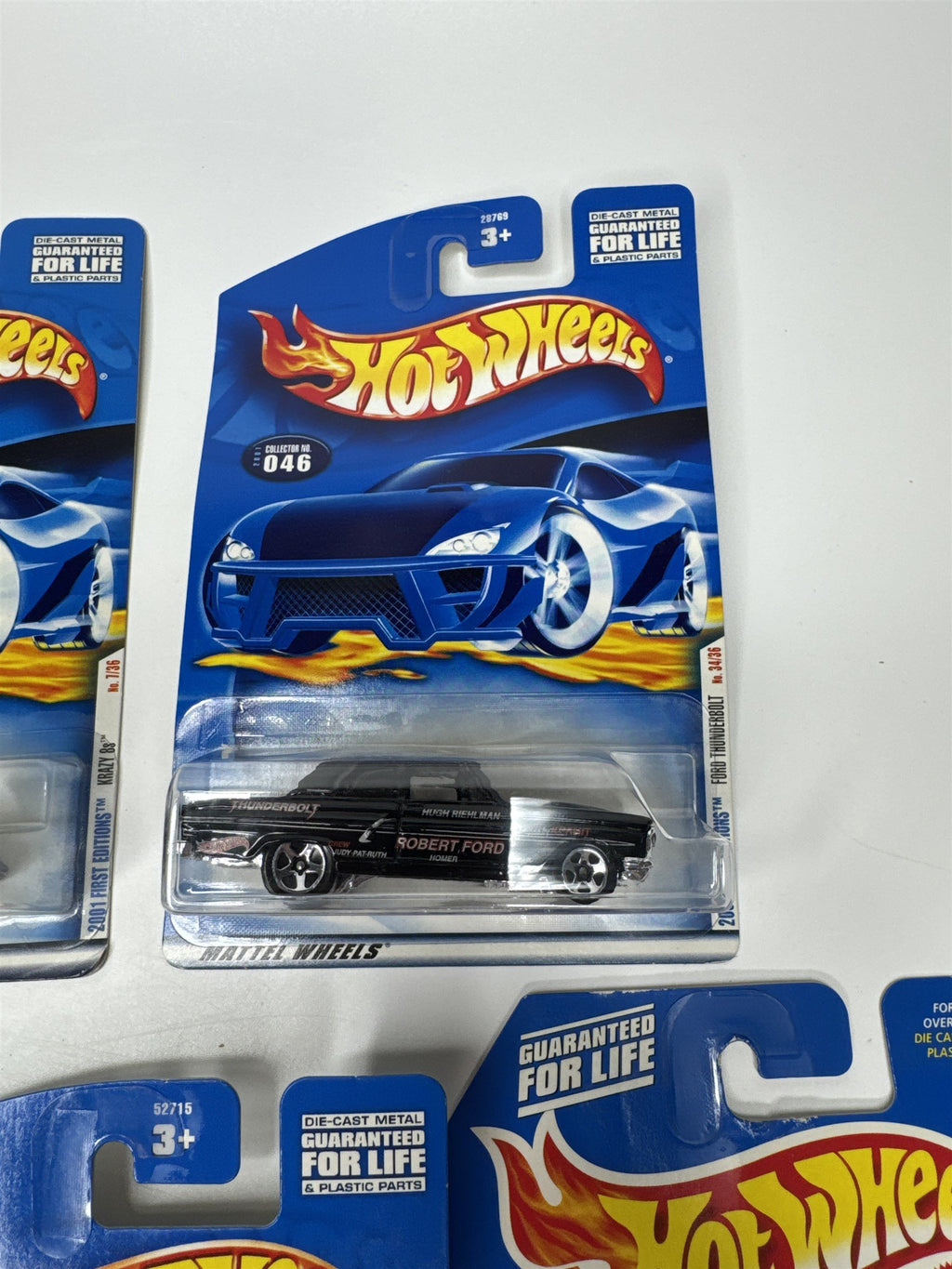Lot of 5 Hot Wheels Mattel Wheels 1997-2000 Die Cast Metal Collectible Race Cars