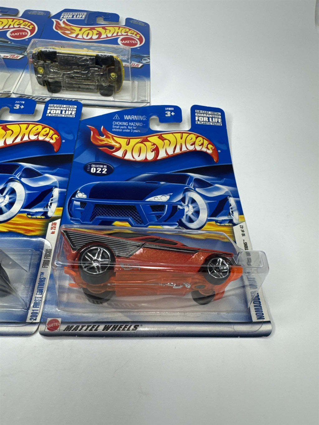 Lot of 5 Hot Wheels Mattel Wheels 1997-2001 Die Cast Metal Collectible Race Cars