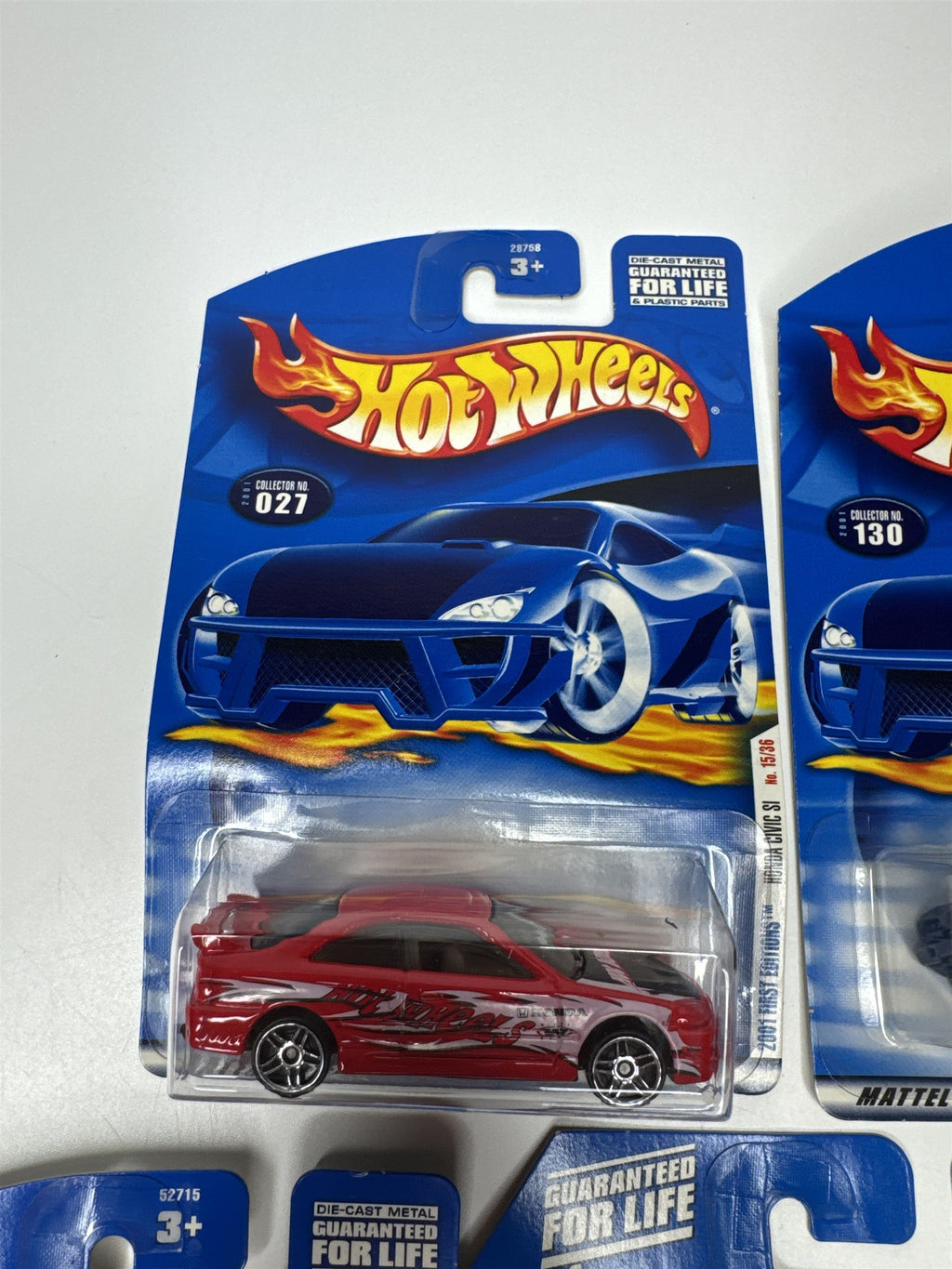 Lot of 5 Hot Wheels Mattel Wheels 1999-2000 Die Cast Metal Collectible Race Cars