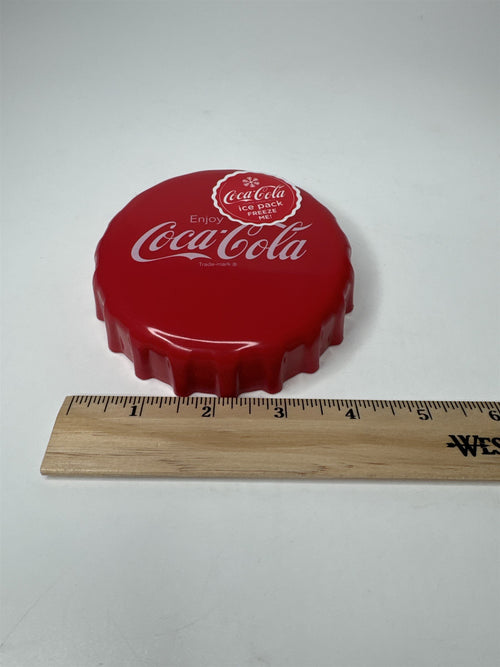 Coca-Cola Bottle Cap Ice Pack Red Freeze Me Cool Gear ICE PACK
