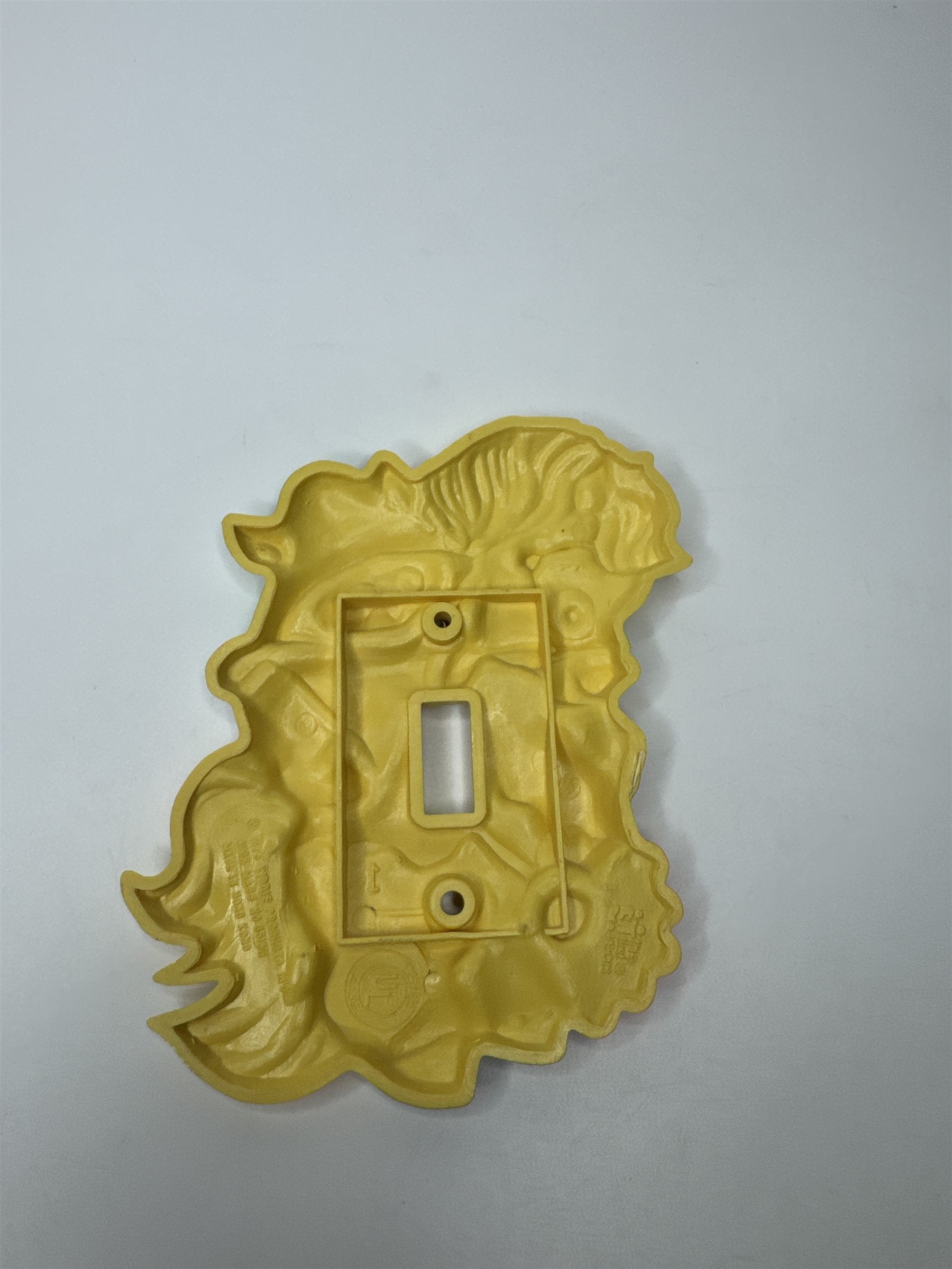 Vintage 1975 Avon Kiddie Products Light Switch Cover Horse Rabbit Animal