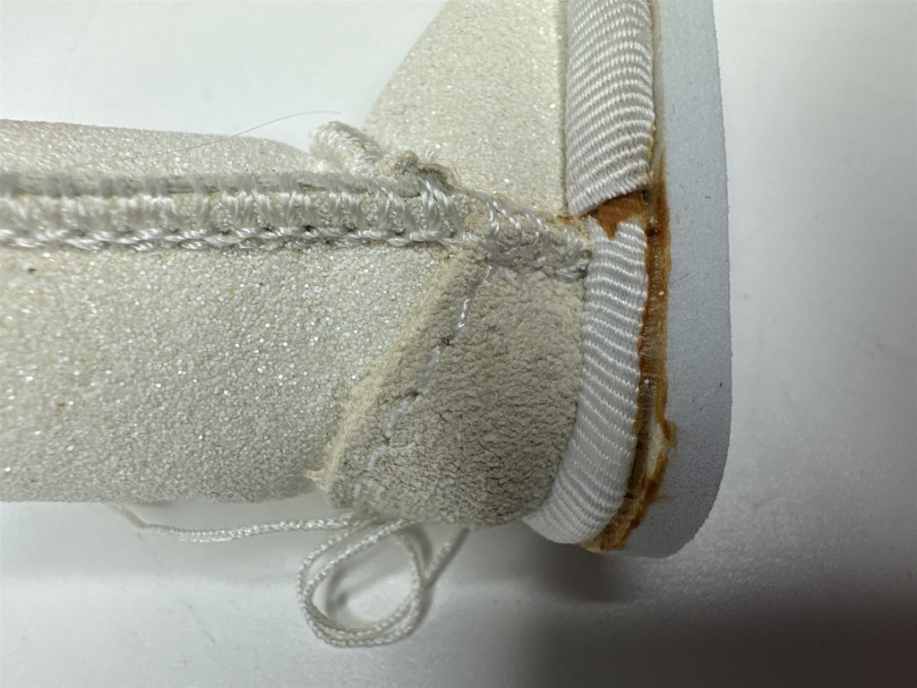 Miniature Ugg Boot Keychain Charm Cream Color (Glue Marks)