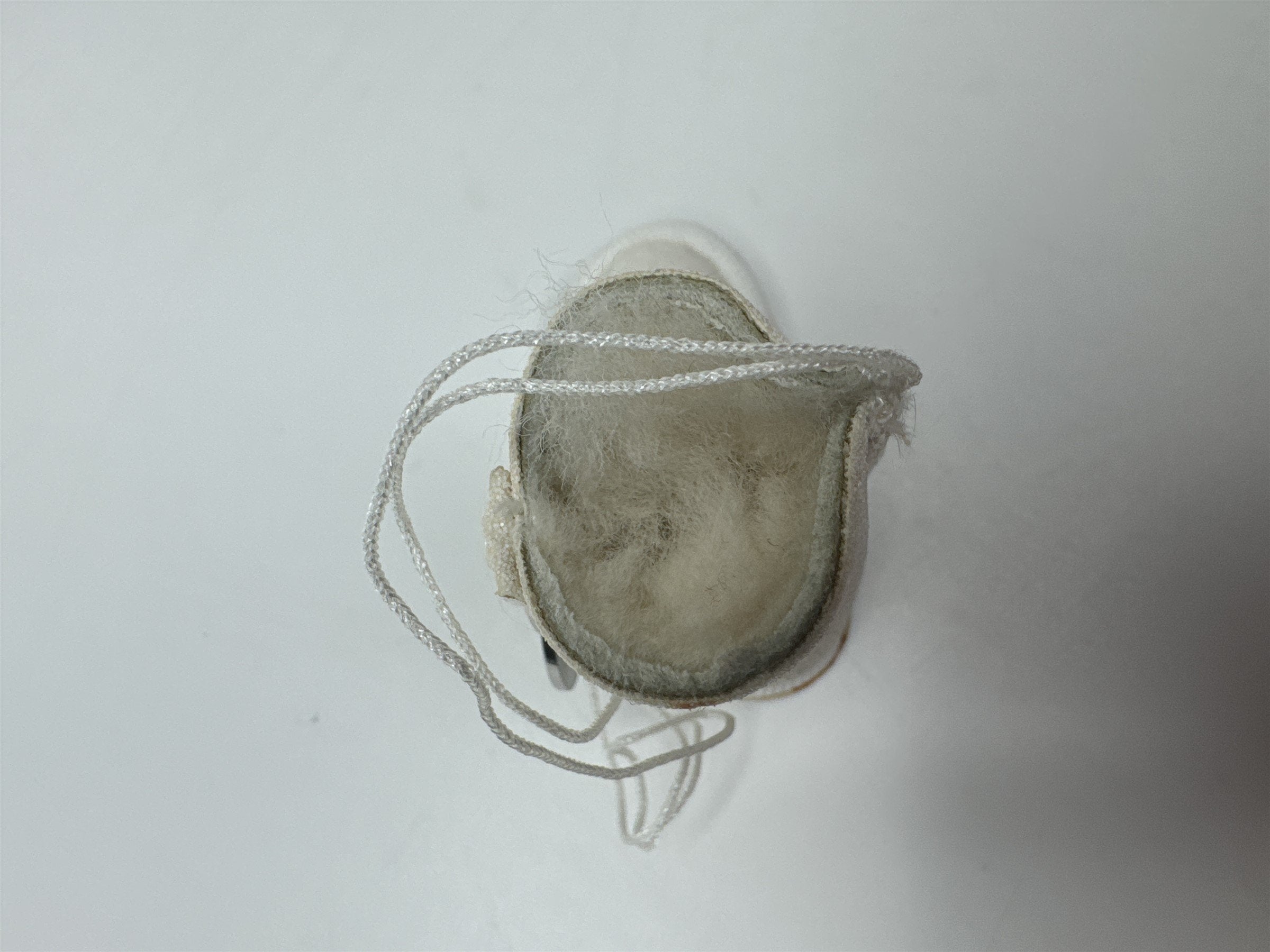 Miniature Ugg Boot Keychain Charm Cream Color (Glue Marks)