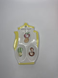 Vintage Ceramic Japan Teapot Shaped Kitchen Spoon Rest Onion Potato Veggies