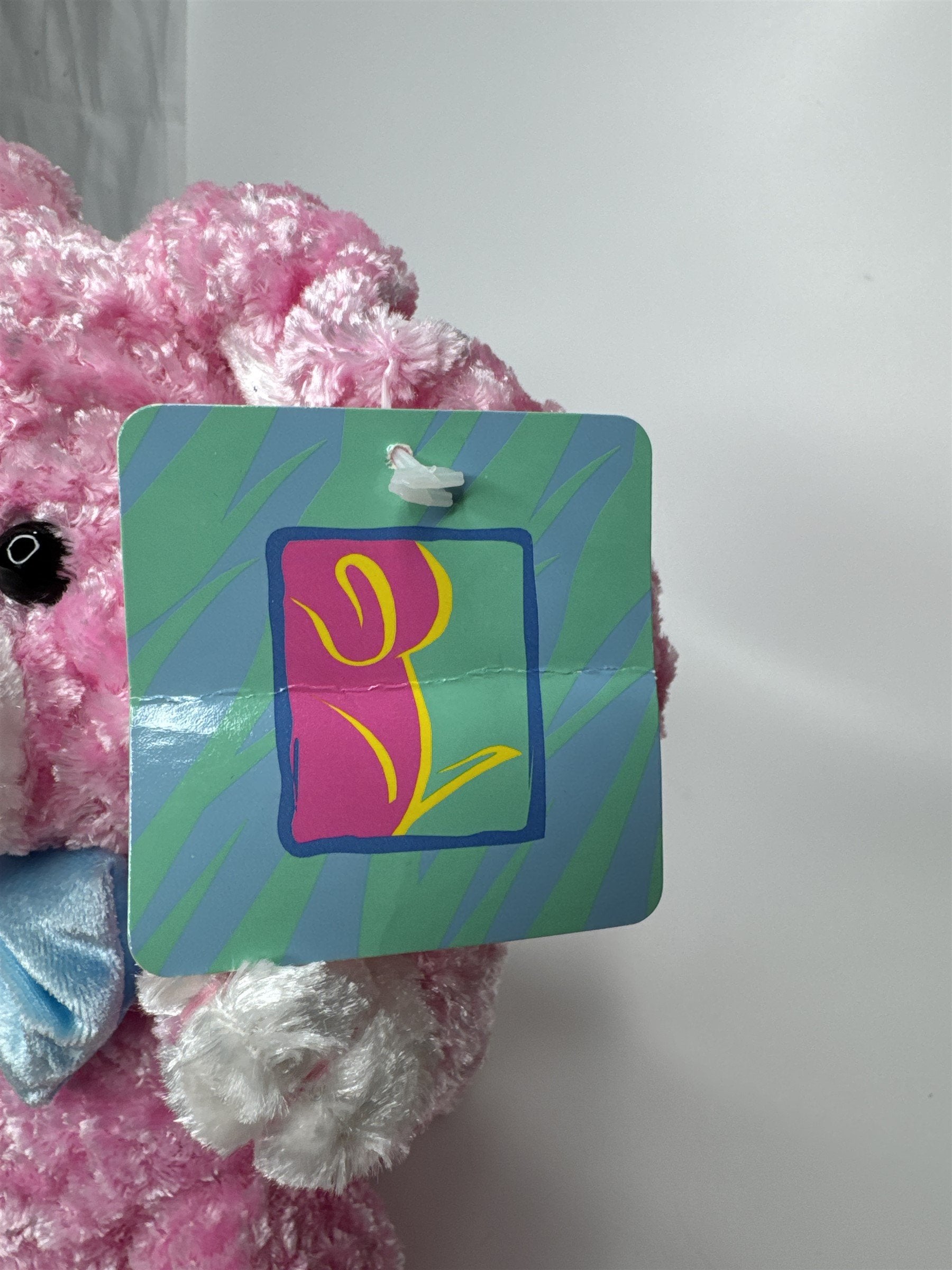 Pink Vintage Dan Dee Stuffed Bunny Rabbit-Collector's Choice