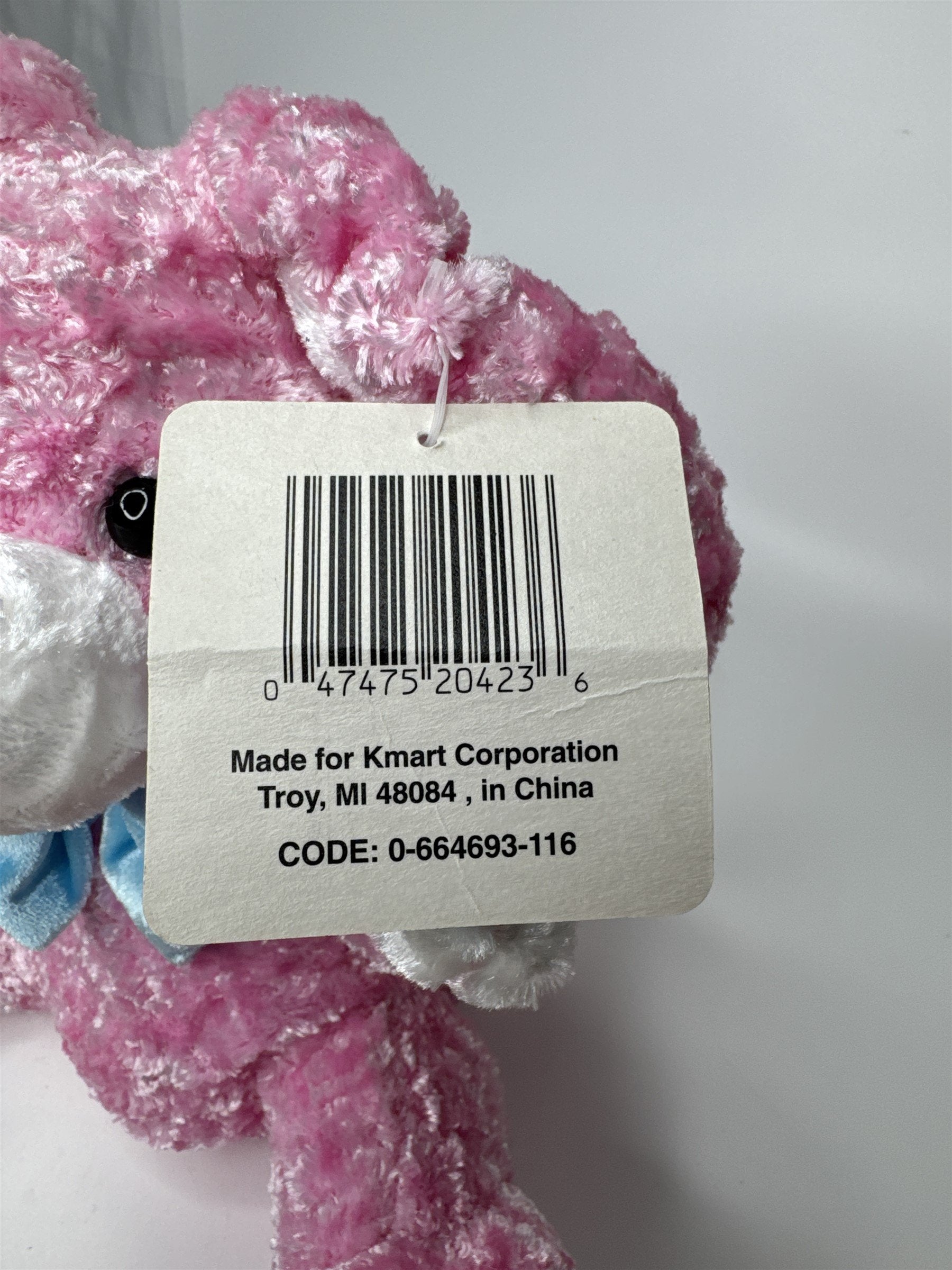 Pink Vintage Dan Dee Stuffed Bunny Rabbit-Collector's Choice
