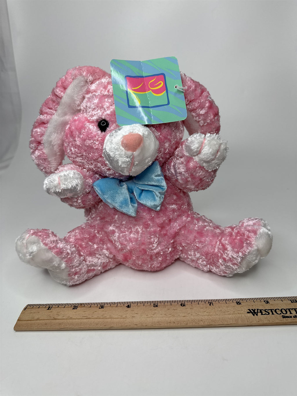 Pink Vintage Dan Dee Stuffed Bunny Rabbit-Collector's Choice