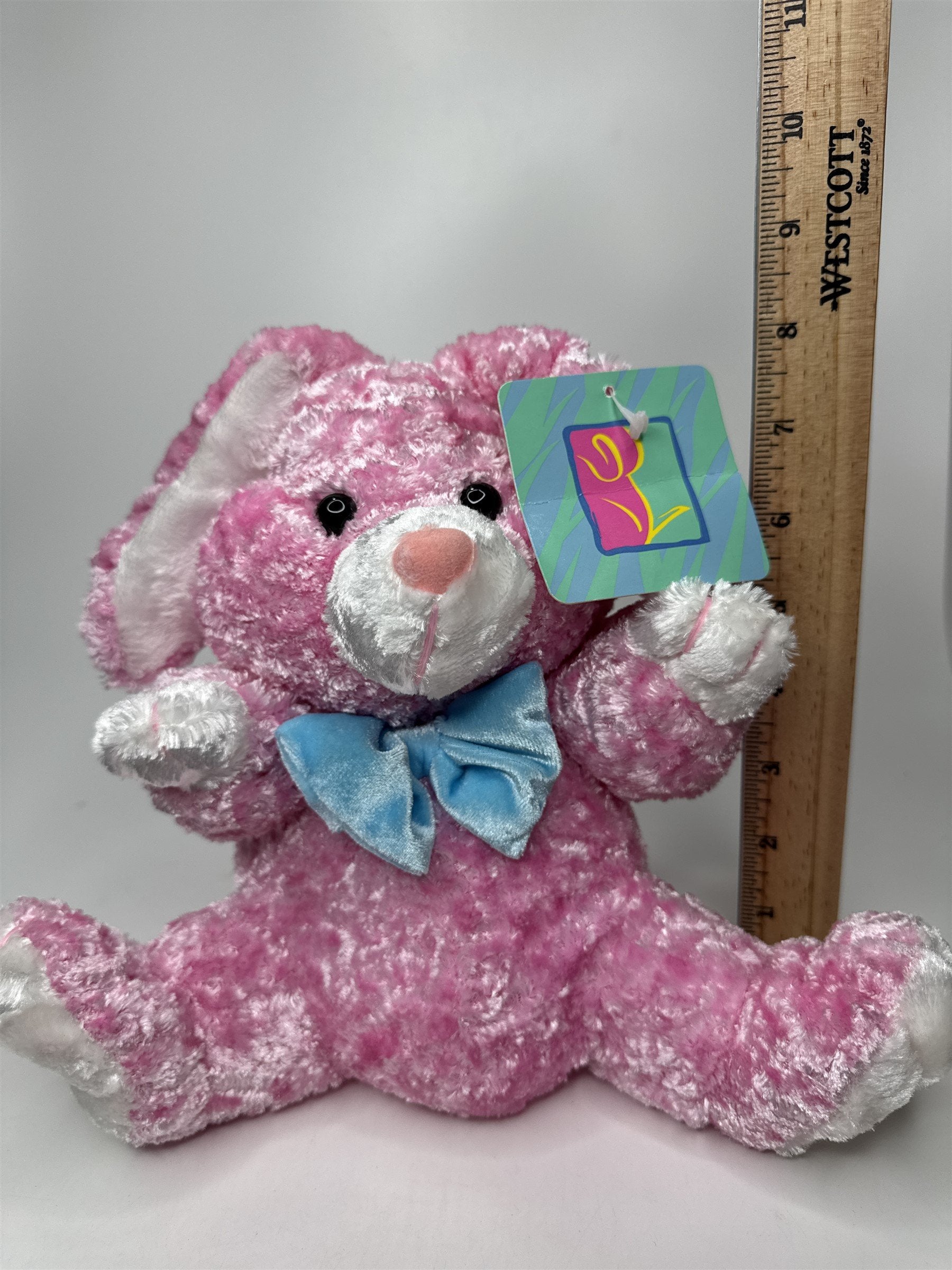 Pink Vintage Dan Dee Stuffed Bunny Rabbit-Collector's Choice