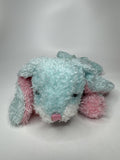 Blue Vintage Dan Dee Bunny Rabbit with Blue Bow - Collector's Choice
