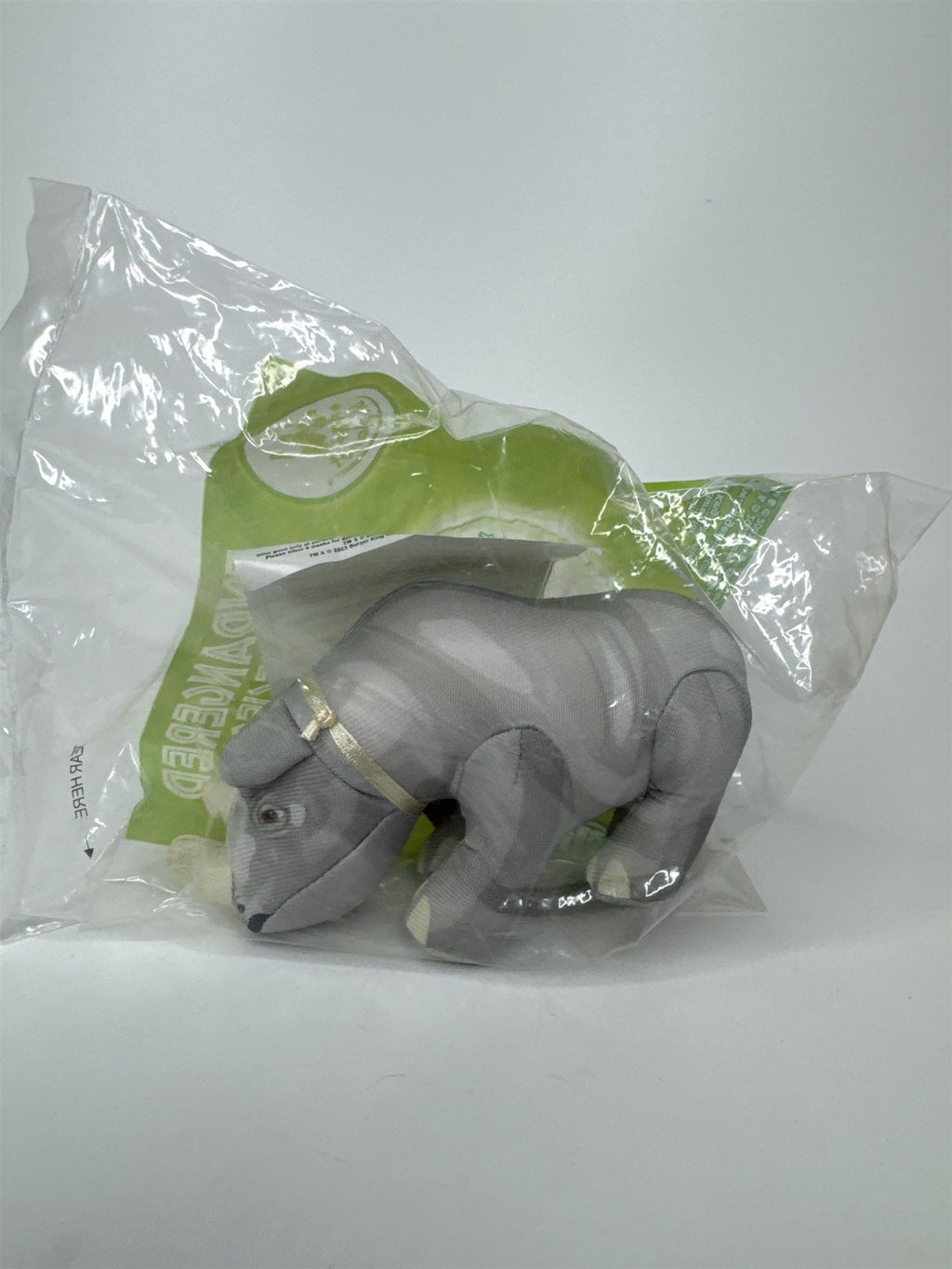 Vintage Burger King Endangered Species Black Rhinoceros