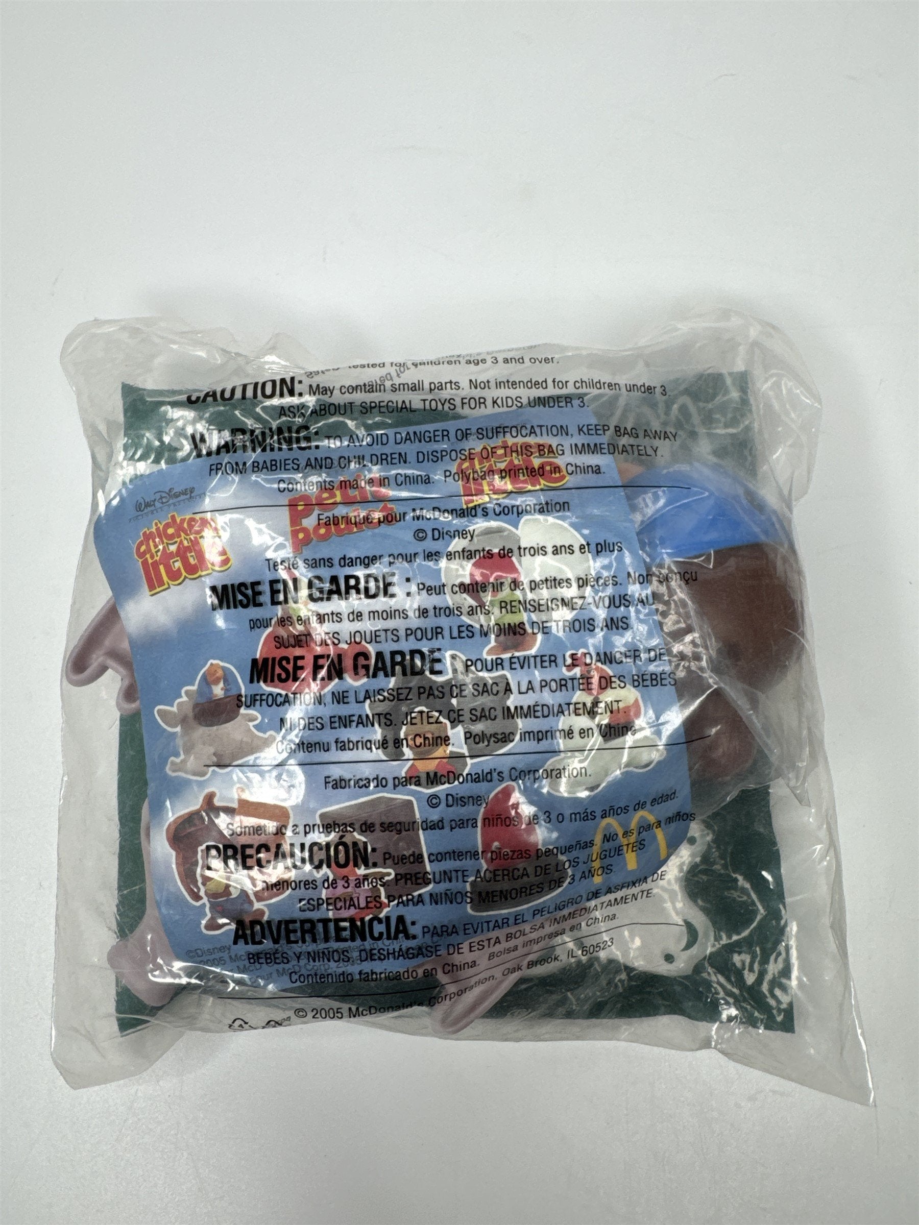 Vintage McDonalds Chicken Little Runt of the Litter Petit Poulet Toy