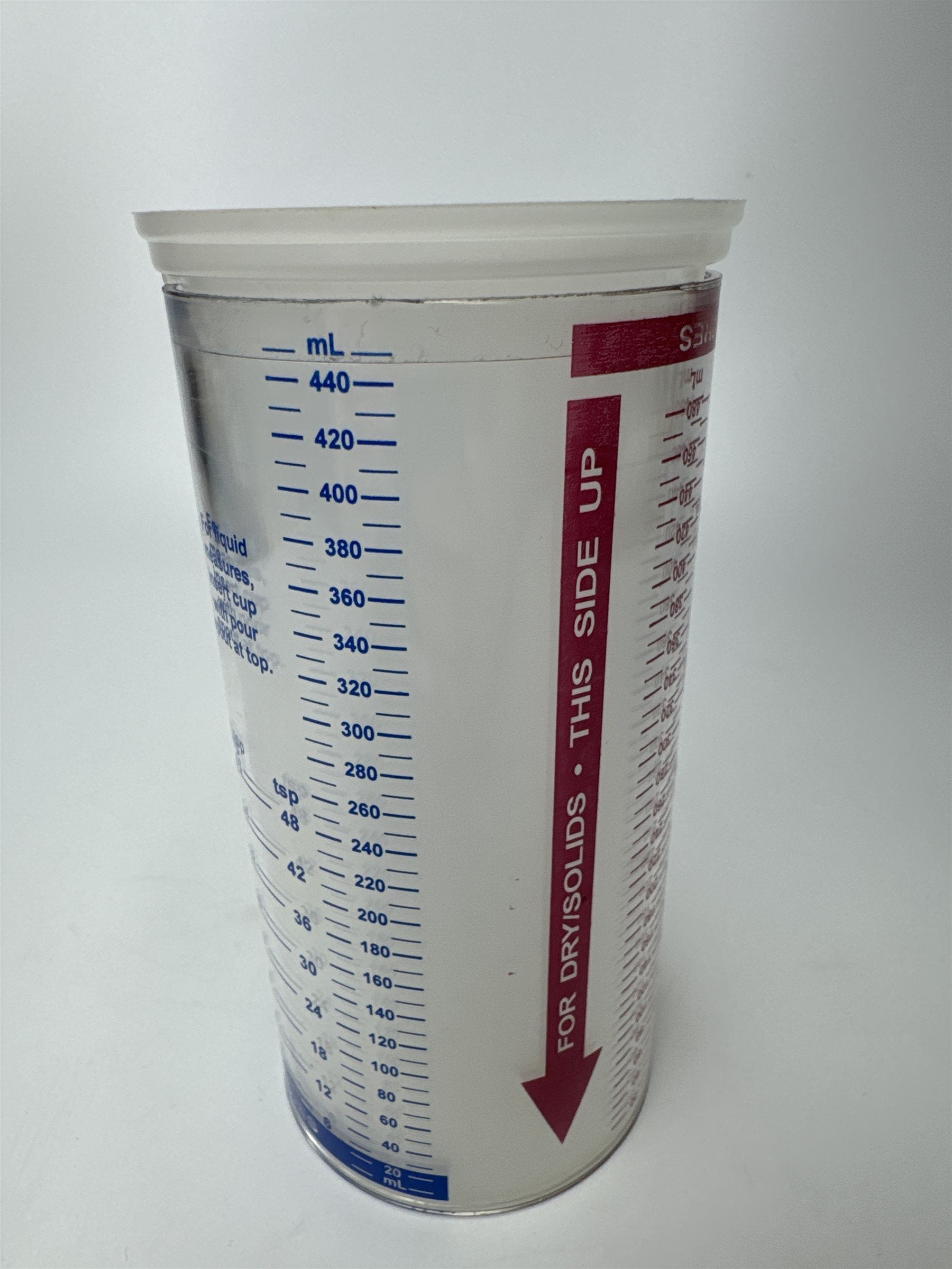 Vintage Pampered Chef Dry/Solid and Liquid 2 Cup Measuring Cup