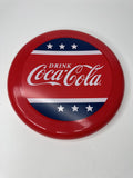 Vintage Coca-Cola Red White and Blue Frisbee