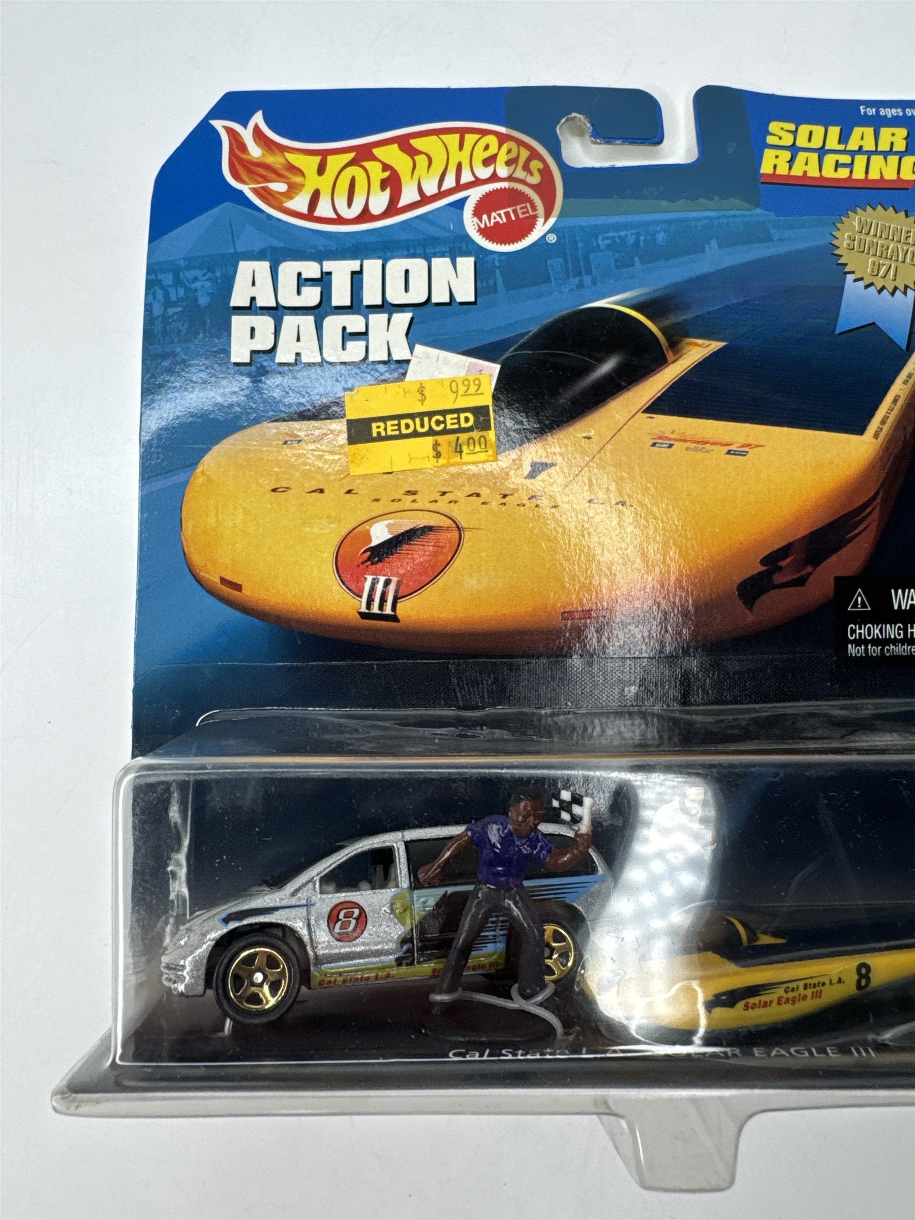 Hot Wheels 1998 Solar Racing Action Pack Mattel Wheels