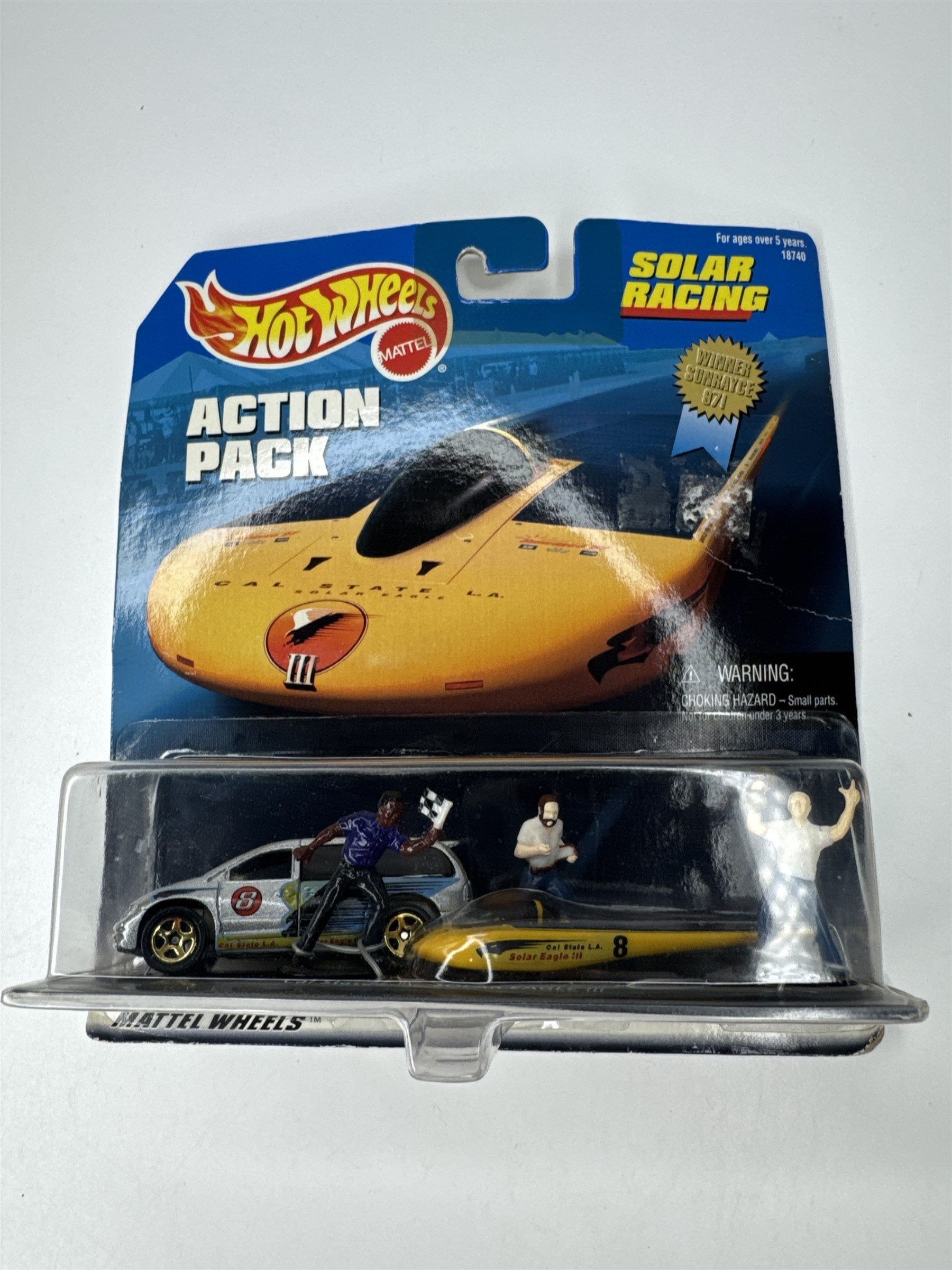 Hot Wheels 1998 Solar Racing Action Pack Mattel Wheels