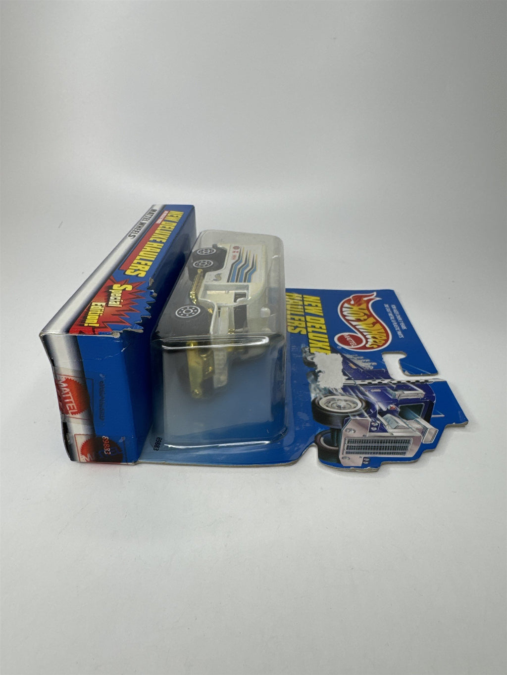 Hot Wheels Special Edition New Haulers Deluxe White Die Cast Truck