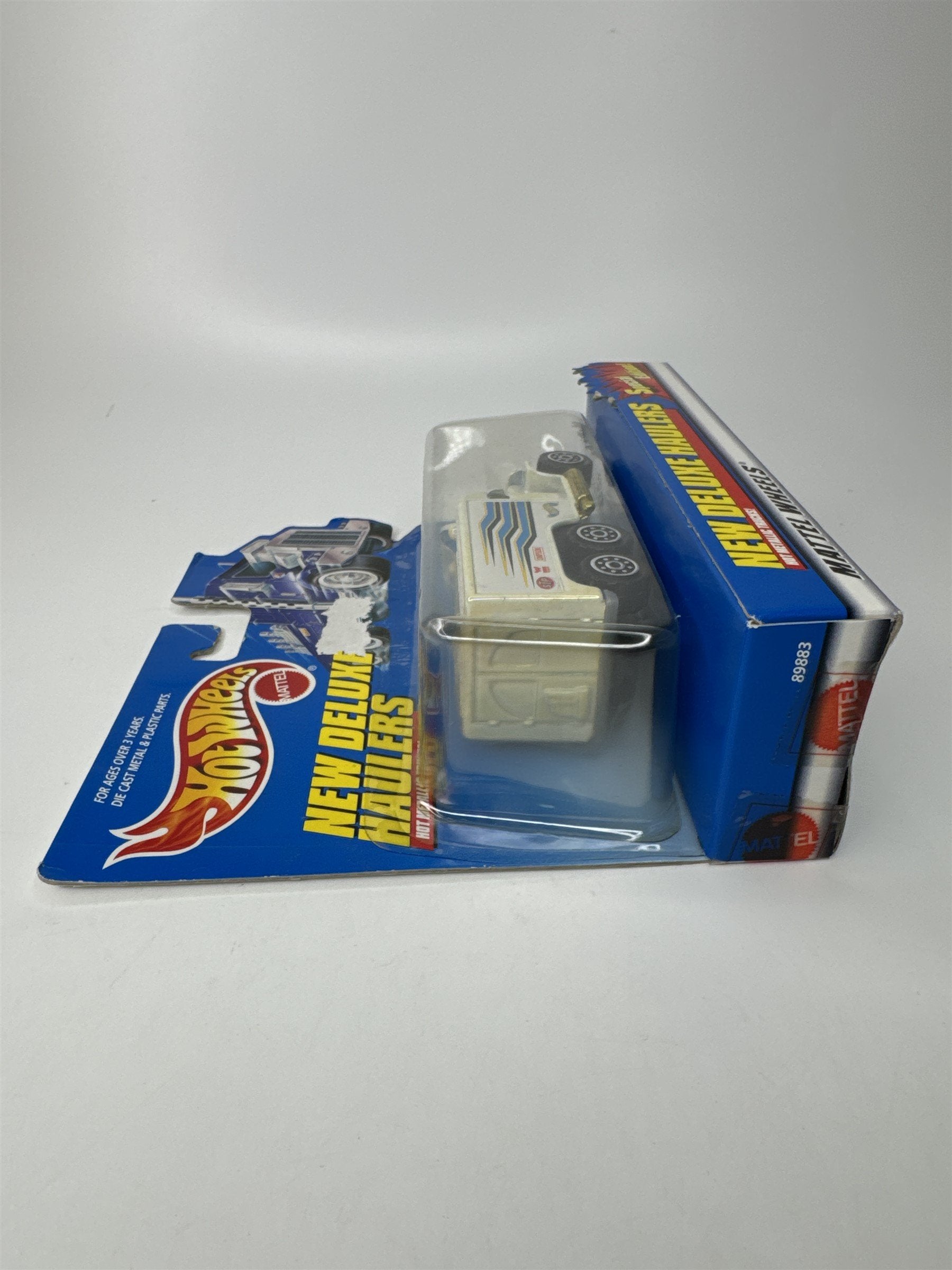 Hot Wheels Special Edition New Haulers Deluxe White Die Cast Truck