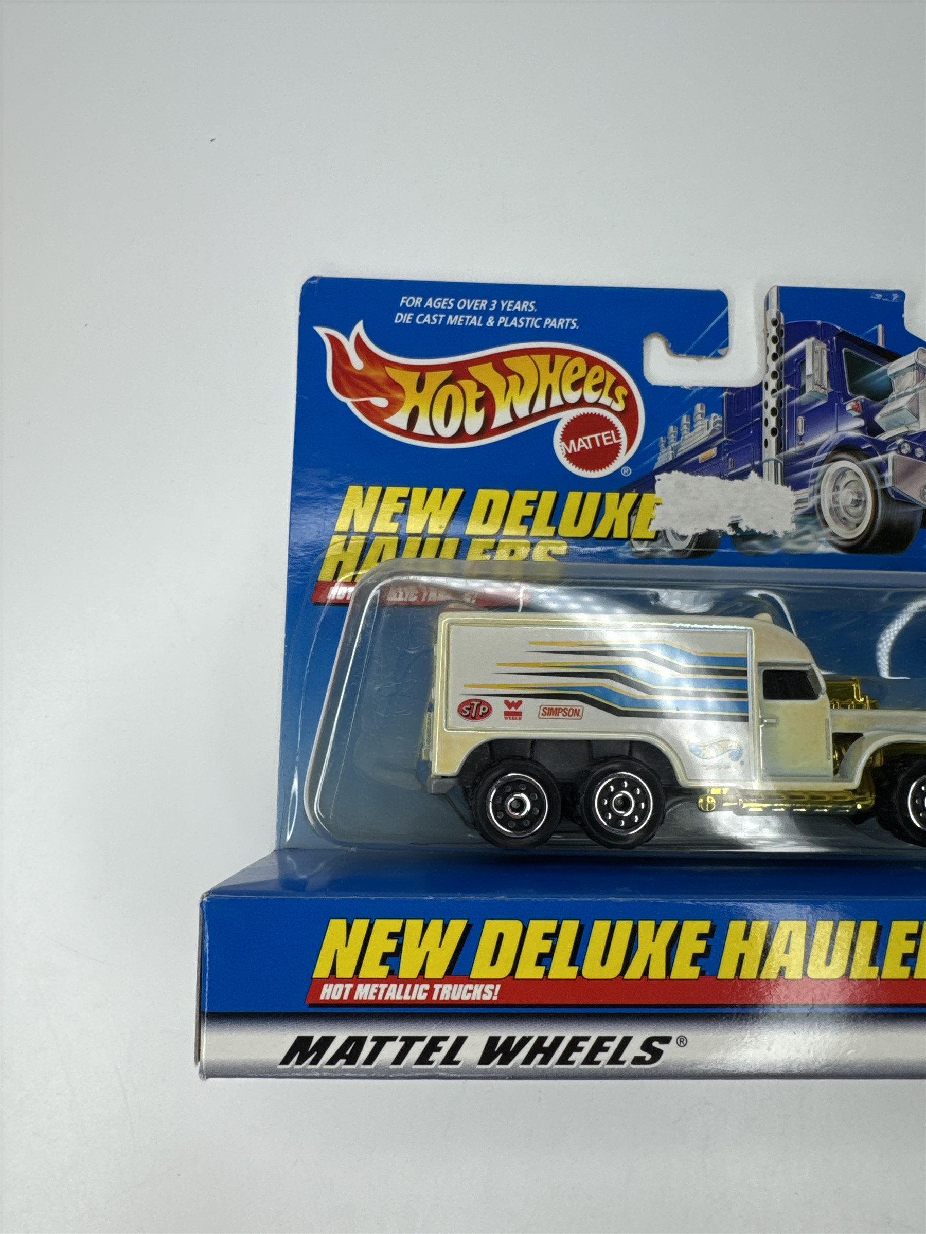 Hot Wheels Special Edition New Haulers Deluxe White Die Cast Truck