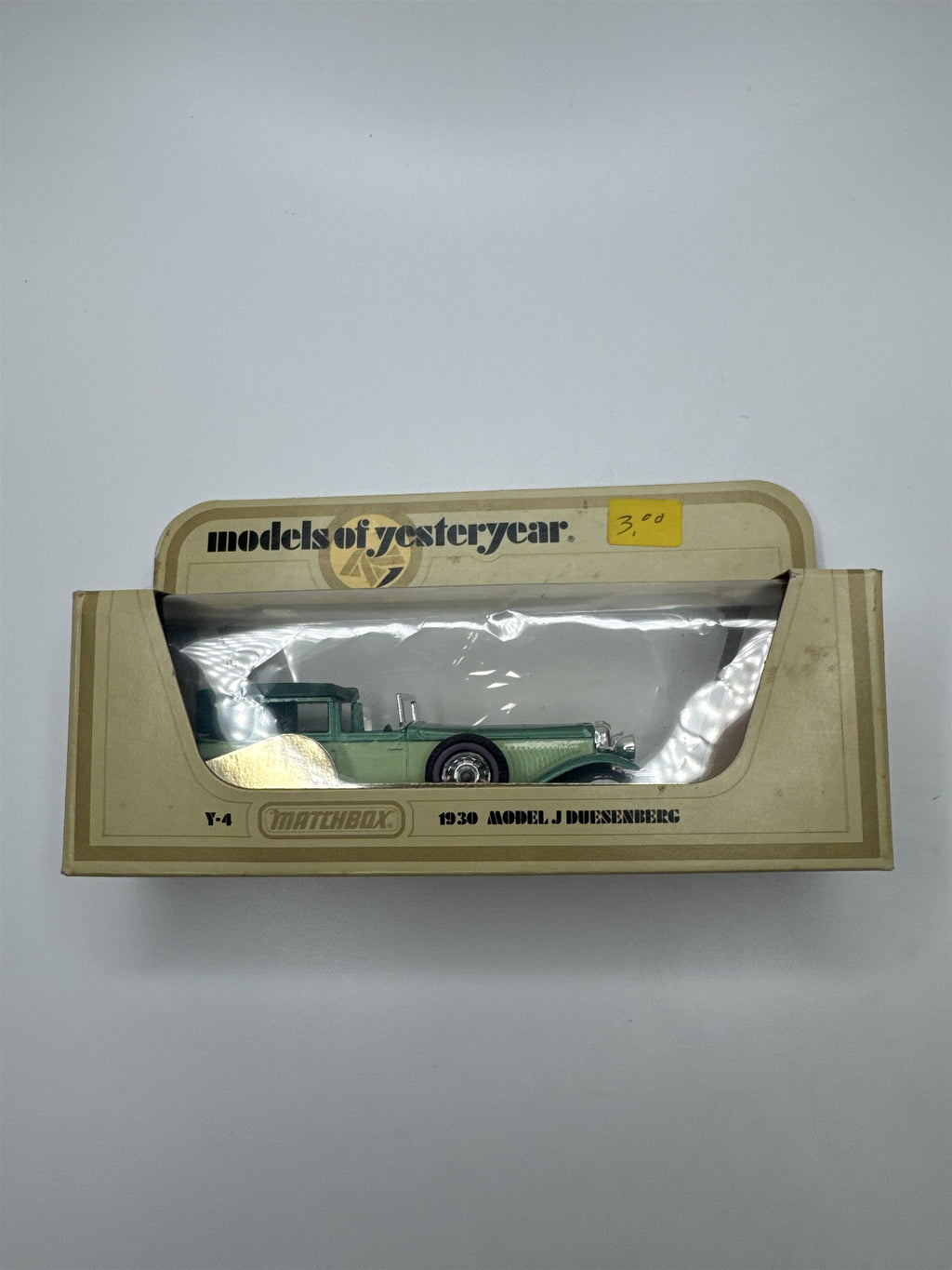 Lot of Three Models of Yesteryear Matchbox Collectible Toy Cars