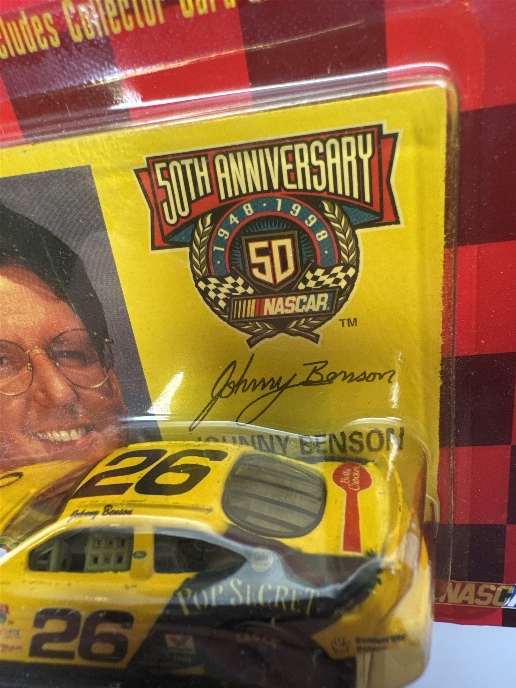 Vintage Racing Champions 50th Anniversary Nascar Die Cast Lot of 6 Toy Cars
