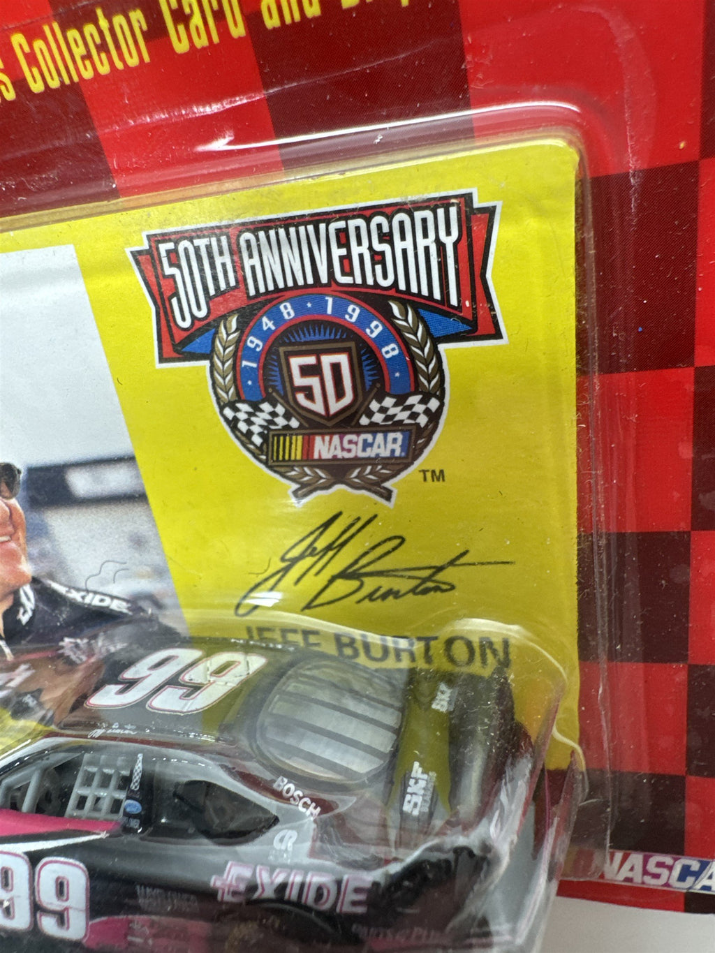 Vintage Racing Champions 50th Anniversary Nascar Die Cast Lot of 6 Toy Cars