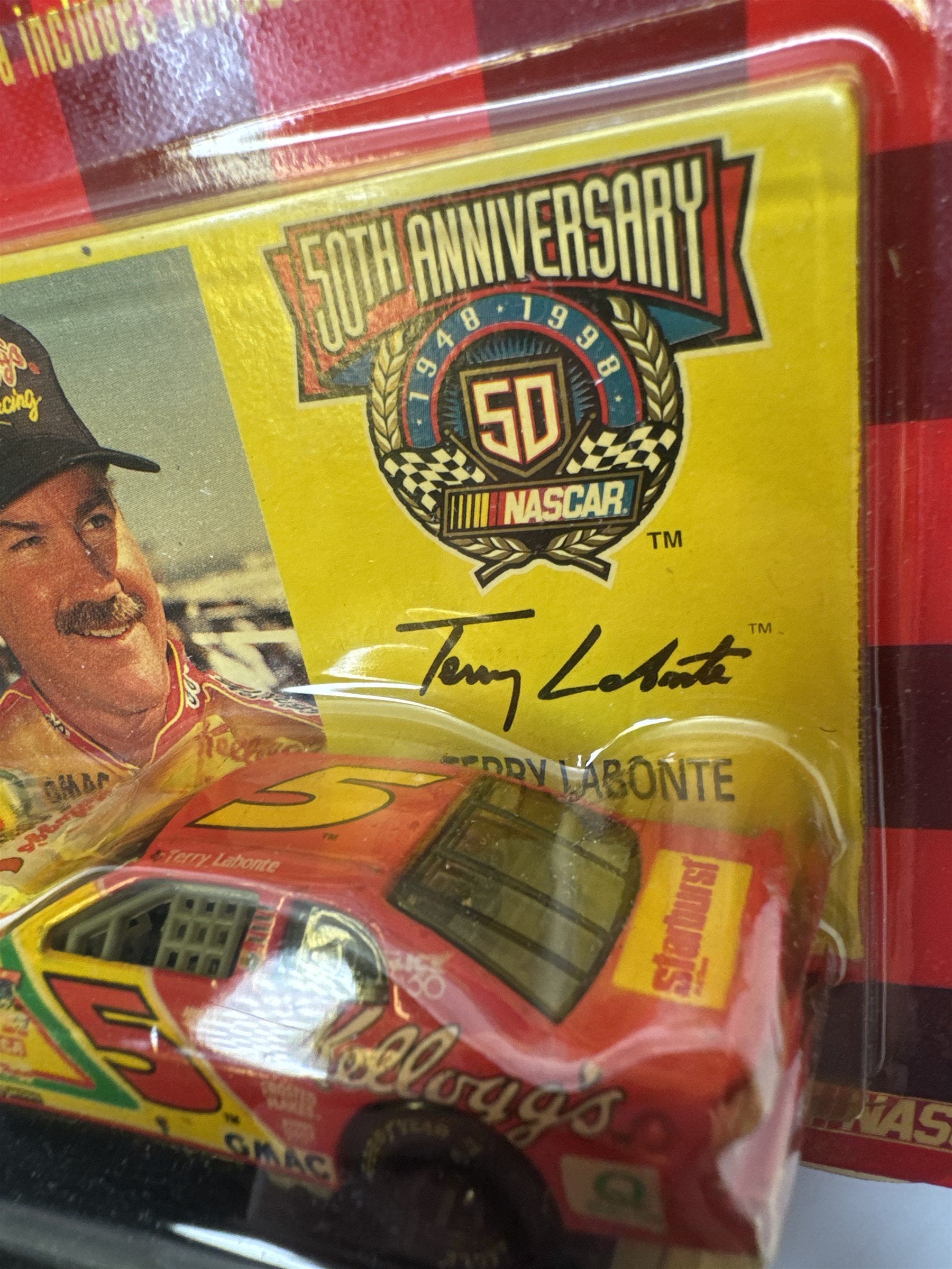 Vintage Racing Champions 50th Anniversary Nascar Die Cast Lot of 6 Toy Cars