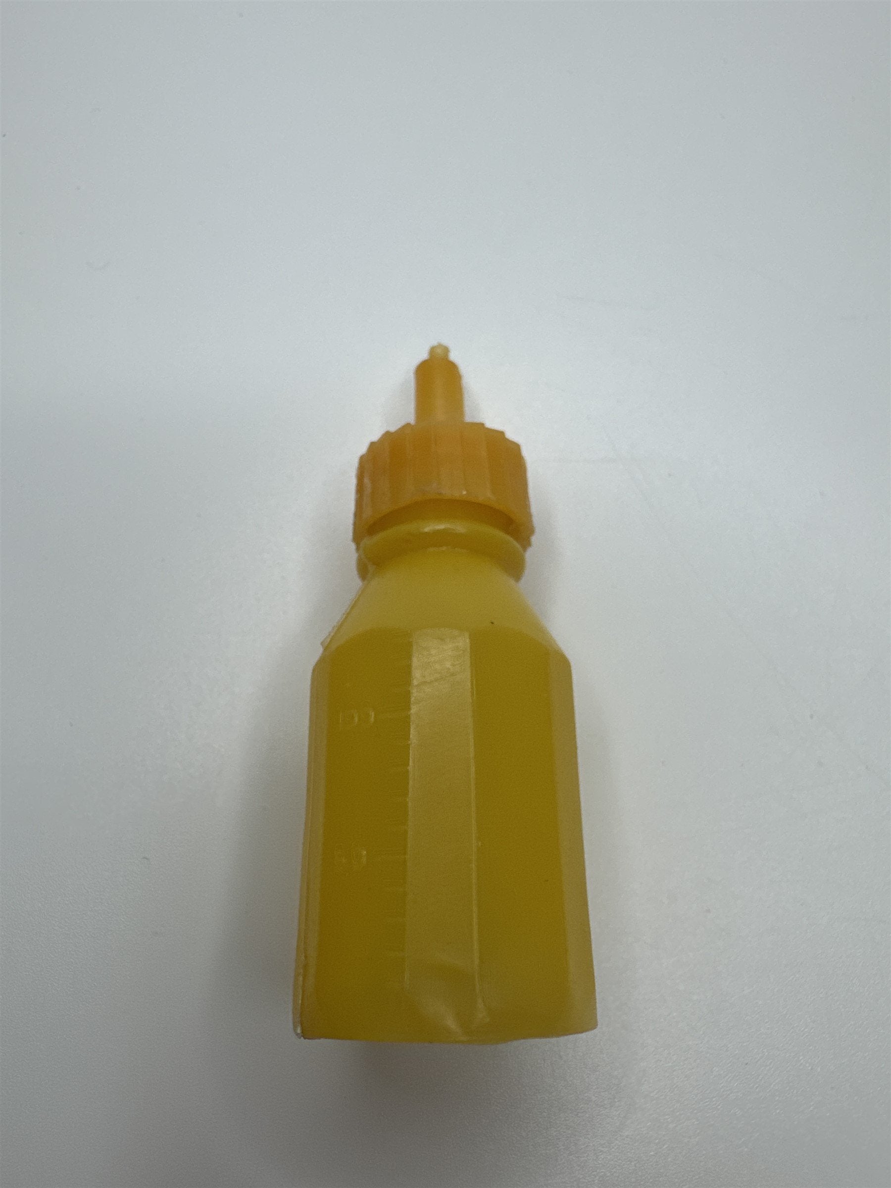 Vintage Agrespoly 7.5" Plastic Doll Toy With Feeding Bottle Made In Hong Kong