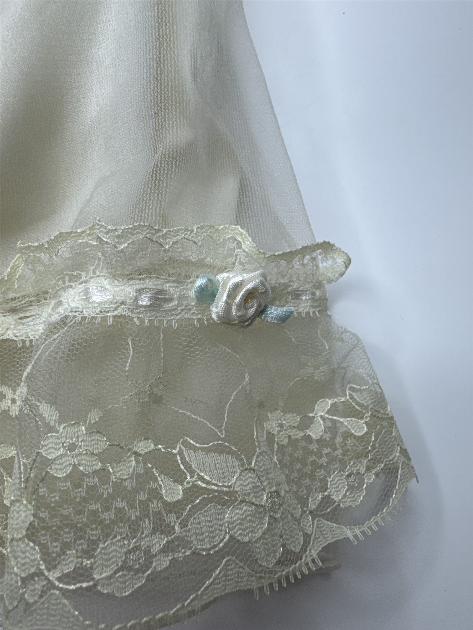 Baby Porcelain Motion/Musical Doll w/ Christening Gown "Hush Little Baby"