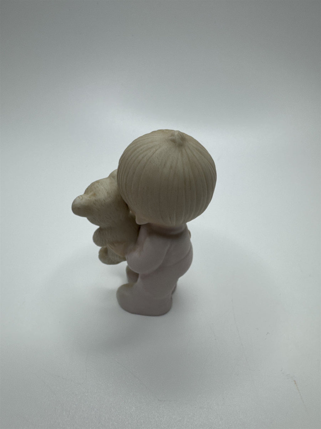 Vintage Precious Moments "Jesus Loves Me" Boy with Bear E-9278