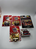 Lot of 5 Vintage Racing Champions Die Cast Toy Cars NASCAR RULES! 50th Anniv.