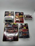 Lot of 5 Vintage Racing Champions Die Cast Toy Cars NASCAR RULES! Hot Rod Collec