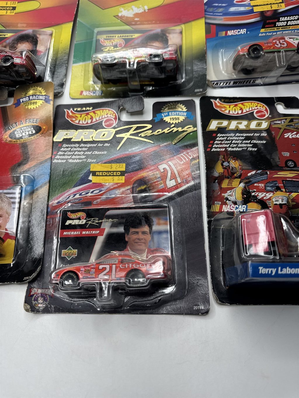 Lot of 6 Hot Wheels Mattel Wheels 1997-1998 Die Cast Metal Collectible Race Cars