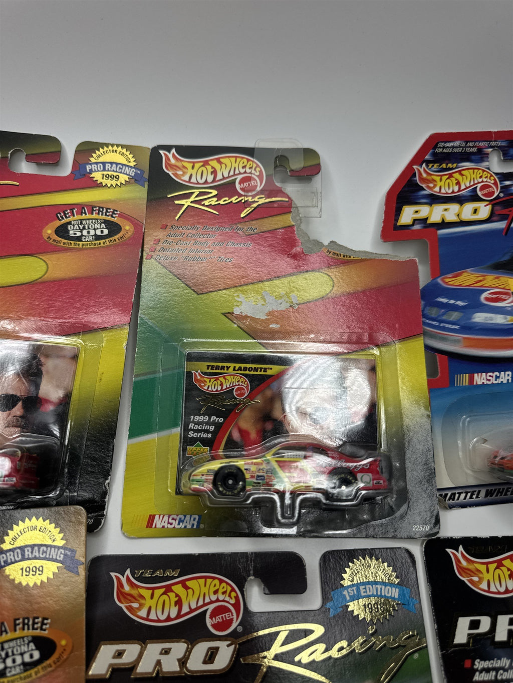 Lot of 6 Hot Wheels Mattel Wheels 1997-1998 Die Cast Metal Collectible Race Cars